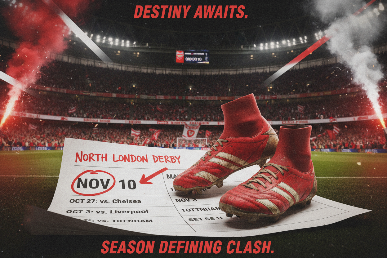 Circle the Date: North London Derby Preview and the Fixtures That Will Define Our Season