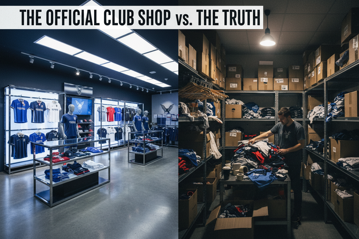 Headline: The Official Club Shop vs. The Truth