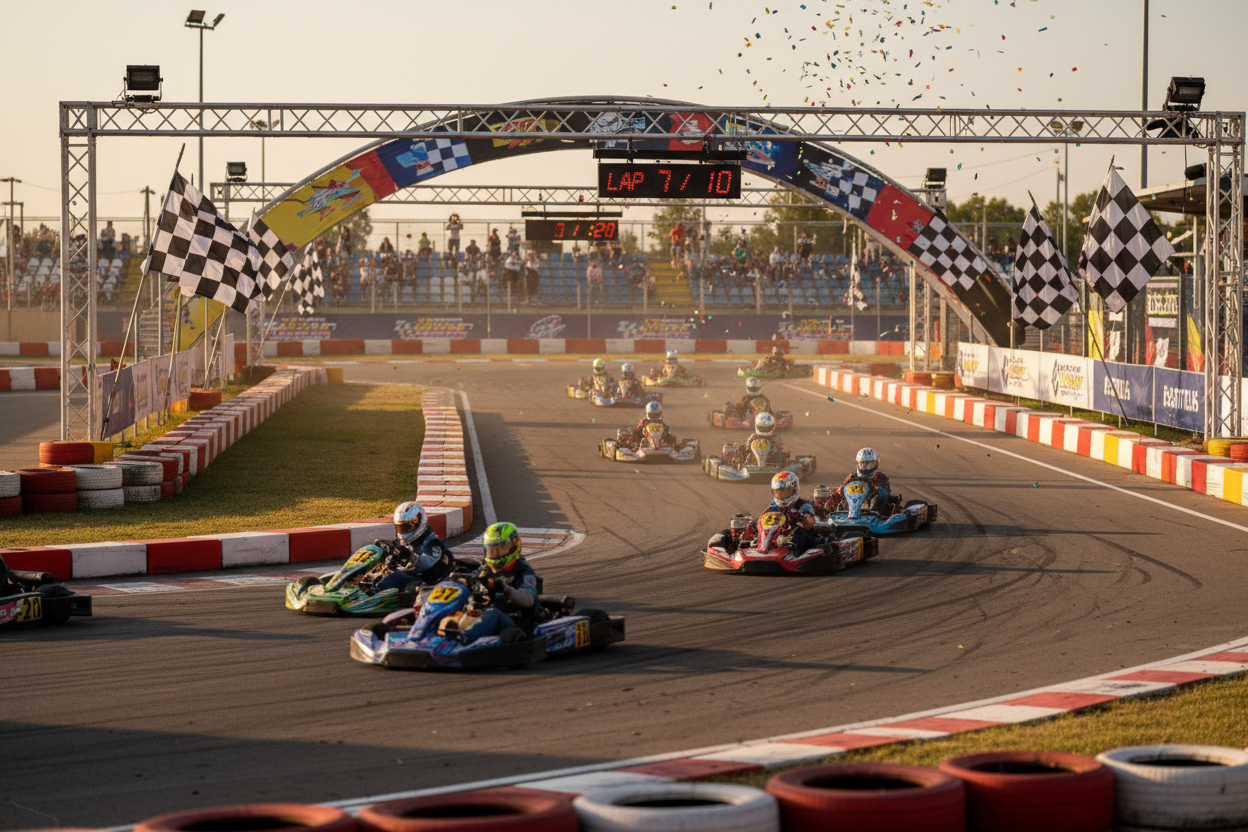 Headline: We Have a Go-Kart Track. What More Do You Want?