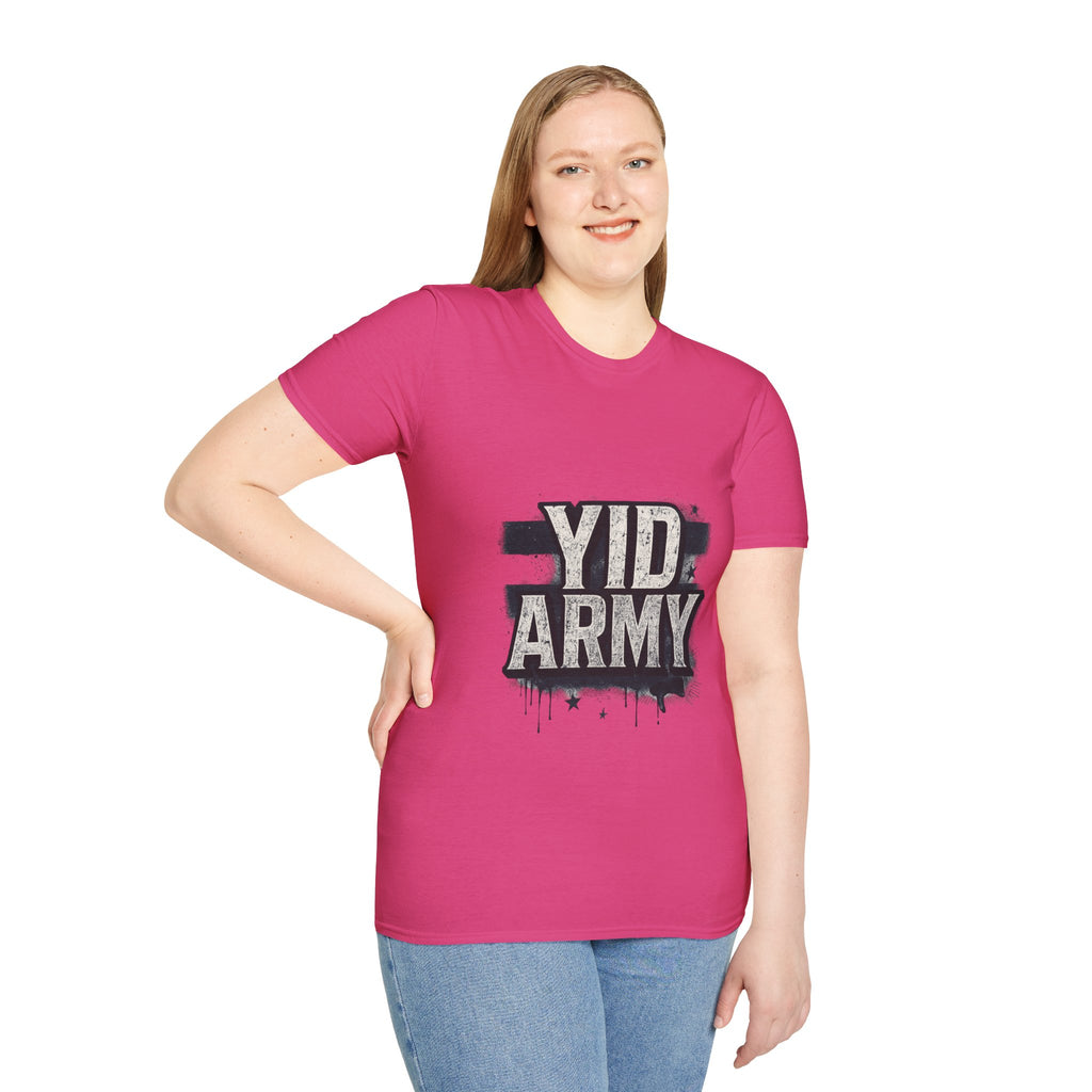 Yid Army Graphic T-Shirt — Distressed Urban Pride Tee