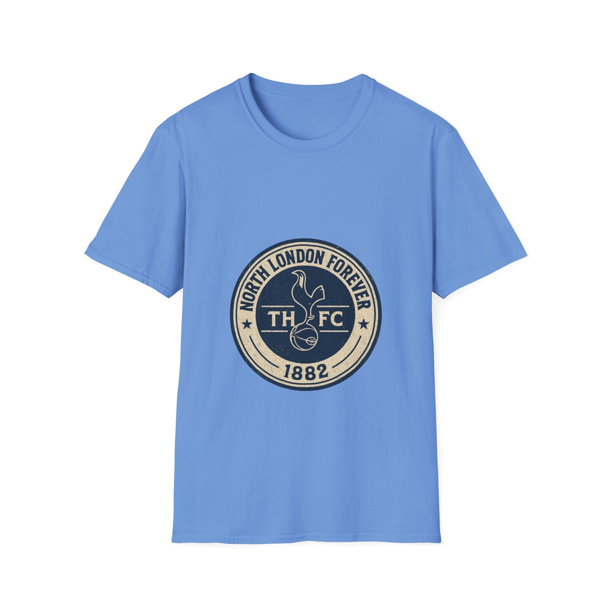 North London Forever FC Crest T-Shirt — Retro Tottenham Emblem Tee 1882