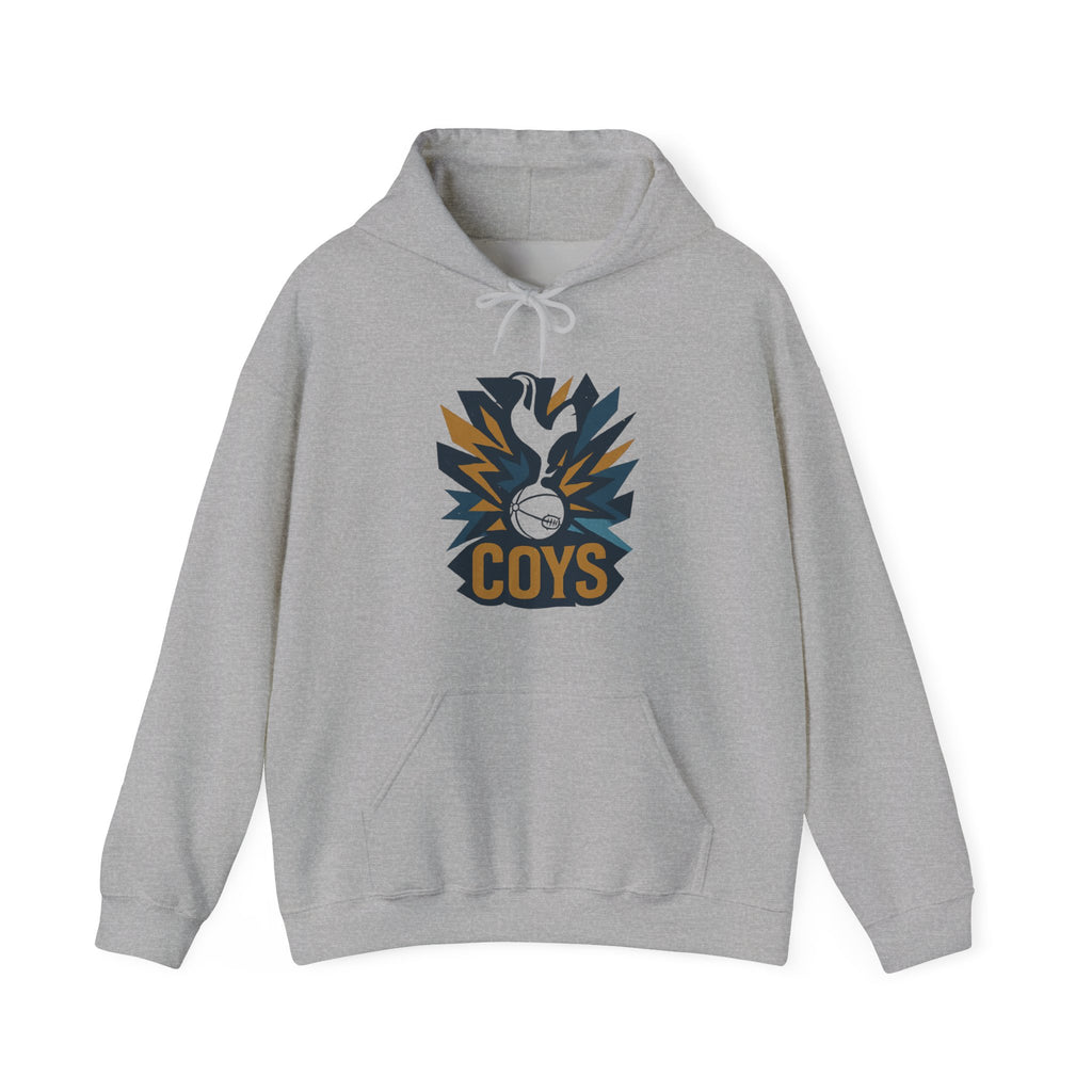 spurs COYS Soccer Hoodie — Retro Cockerel Football Crest Pullover