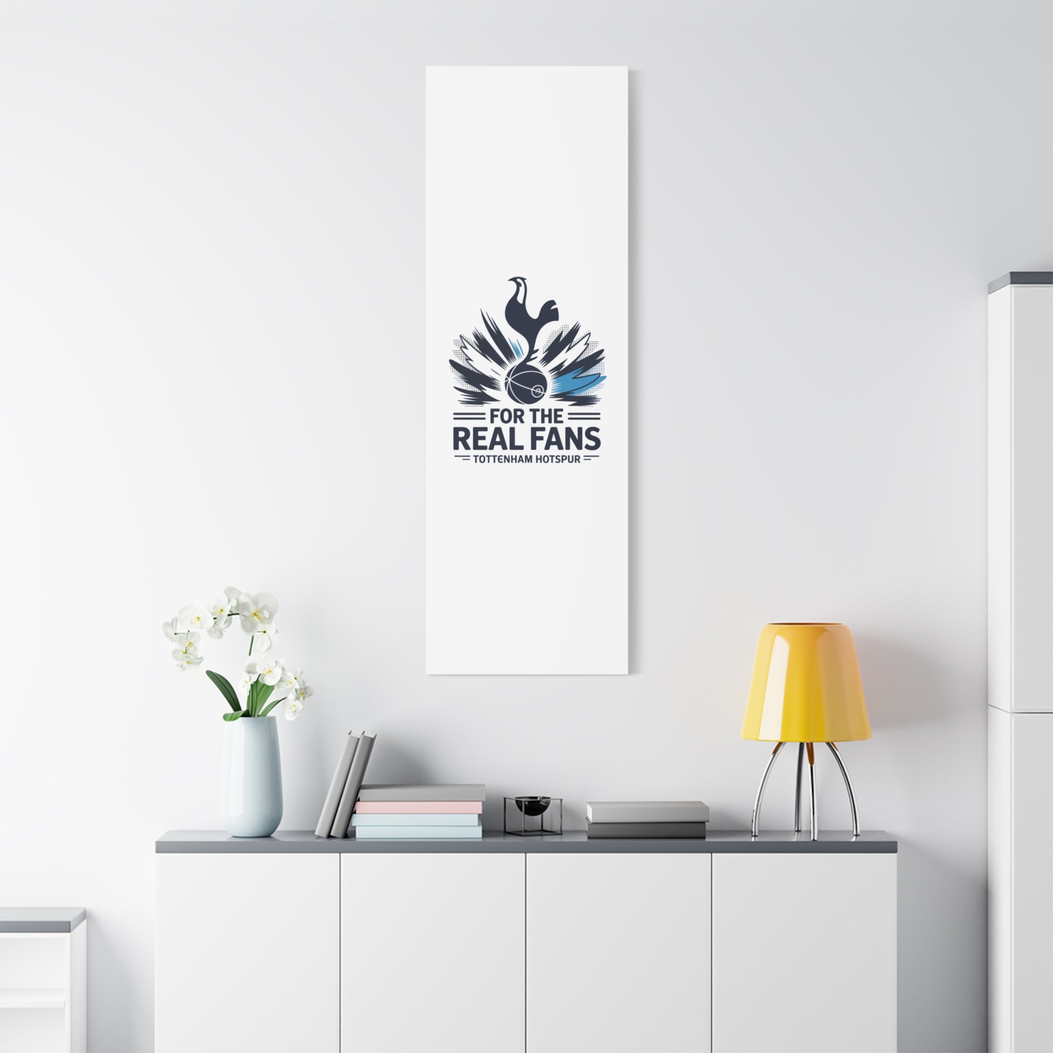 Tottenham Hotspur unofficial canvas abstract art portrat iCanvas Wall Art - For the Real Fans