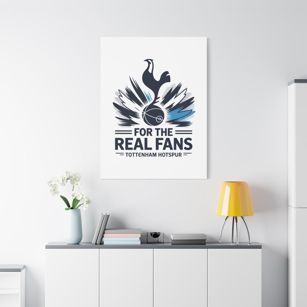 Tottenham Hotspur unofficial canvas abstract art portrat iCanvas Wall Art - For the Real Fans
