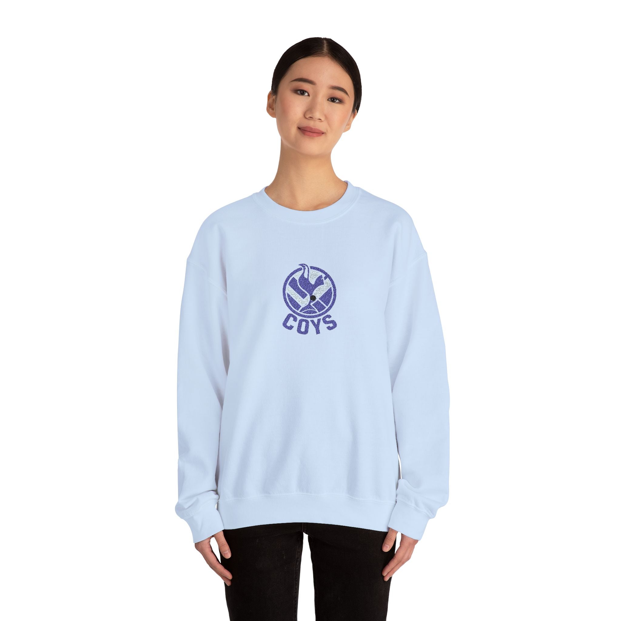 COYS White Crewneck Sweatshirt – Tottenham Fan Logo