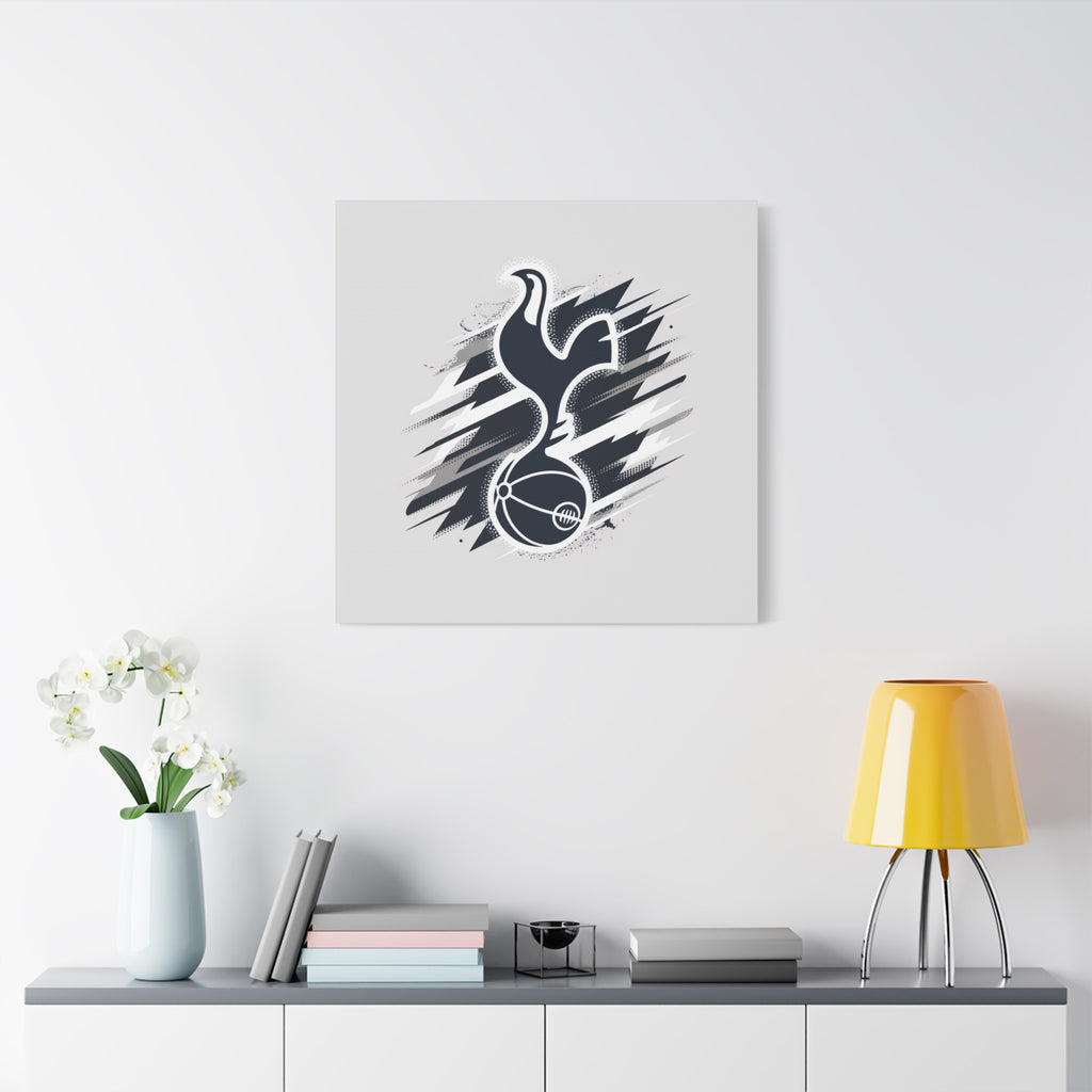 tottenham spurs fan unofficial Sporty Canvas Wall Art - Dynamic Tottenham Design