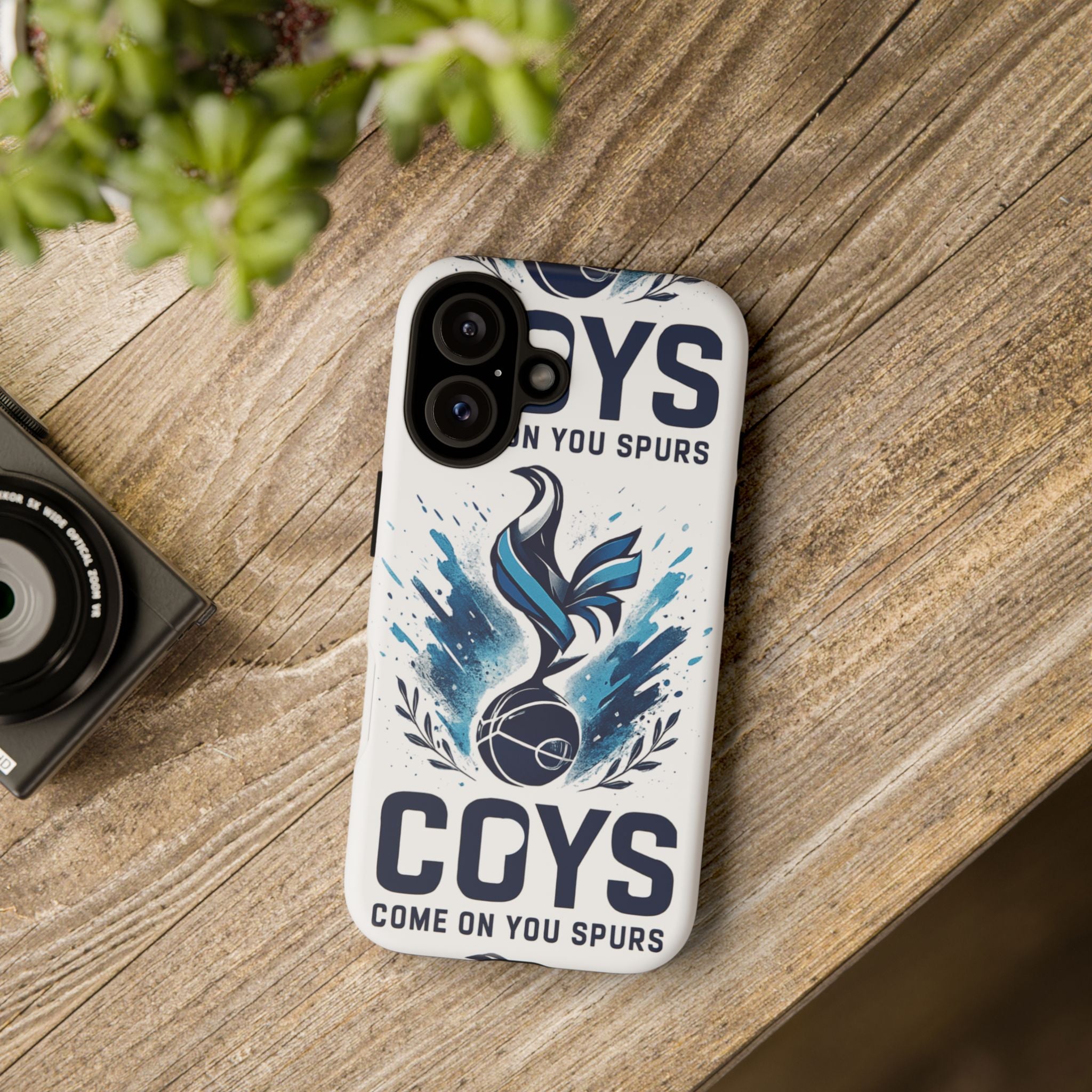 COYS Tough Phone Case – "Come On You Spurs" Football Protective Cover
