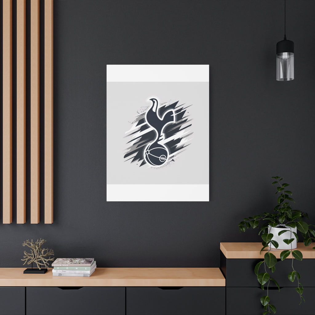 tottenham spurs fan unofficial Sporty Canvas Wall Art - Dynamic Tottenham Design