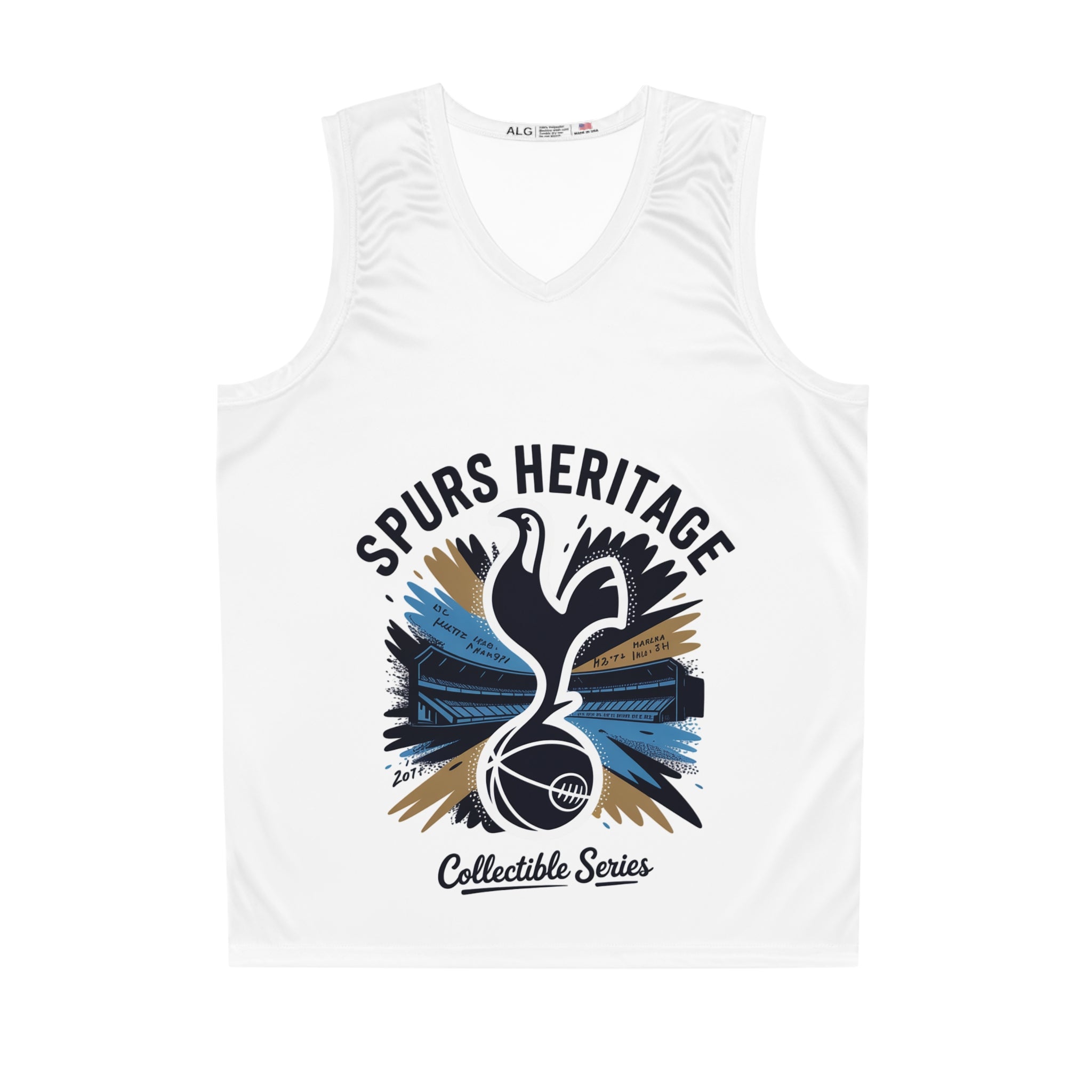 tottenham hotspur Spurs Heritage Basketball Jersey - Collectible Series