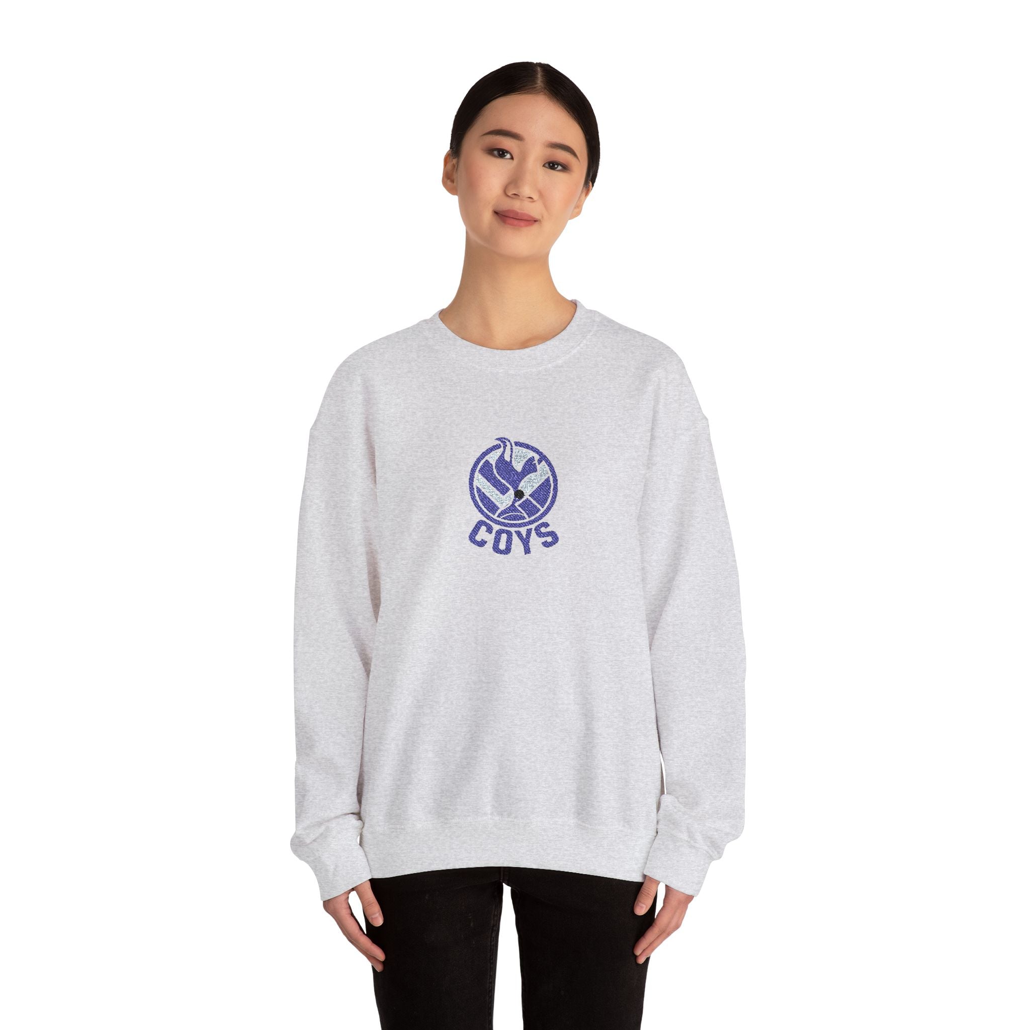 COYS White Crewneck Sweatshirt – Tottenham Fan Logo