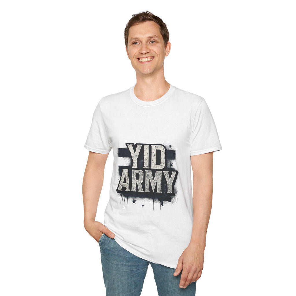Yid Army Graphic T-Shirt — Distressed Urban Pride Tee