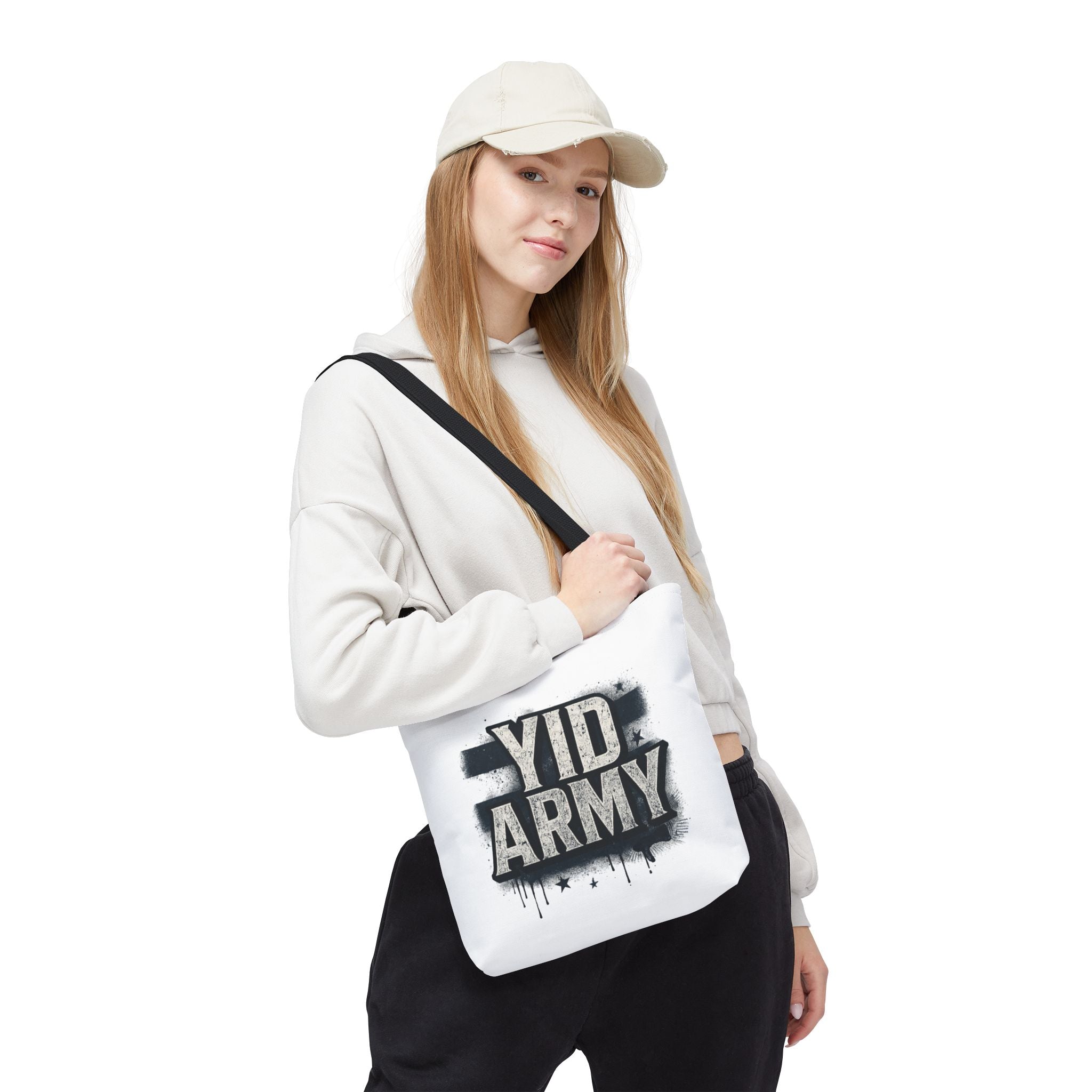 Yid Army Tote Bag – Urban Graffiti Jewish Pride Canvas Tote