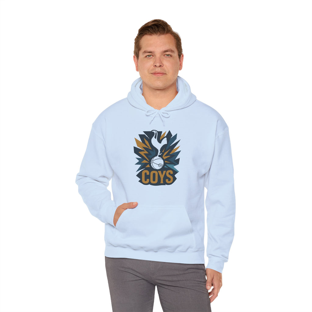 spurs COYS Soccer Hoodie — Retro Cockerel Football Crest Pullover