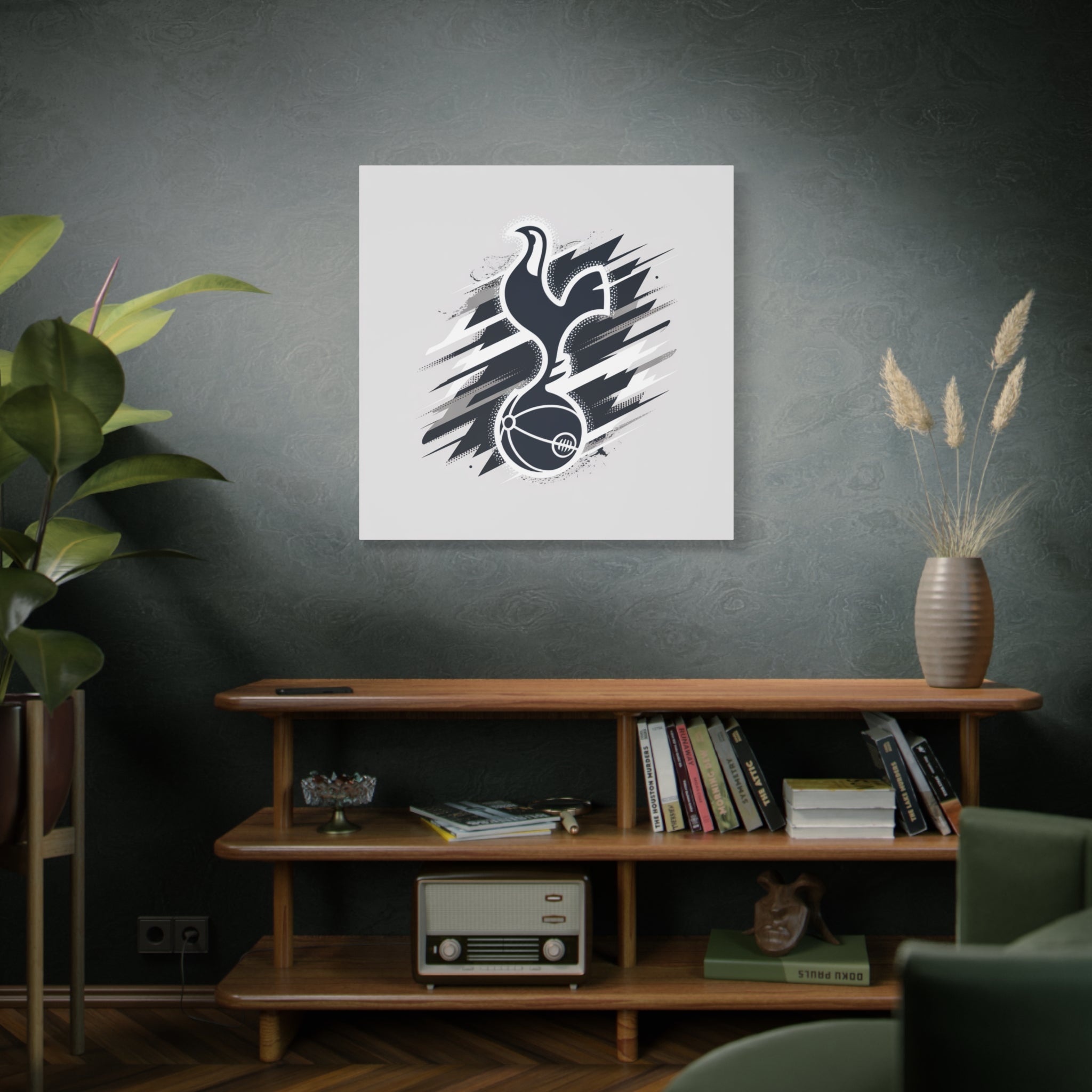tottenham spurs fan unofficial Sporty Canvas Wall Art - Dynamic Tottenham Design