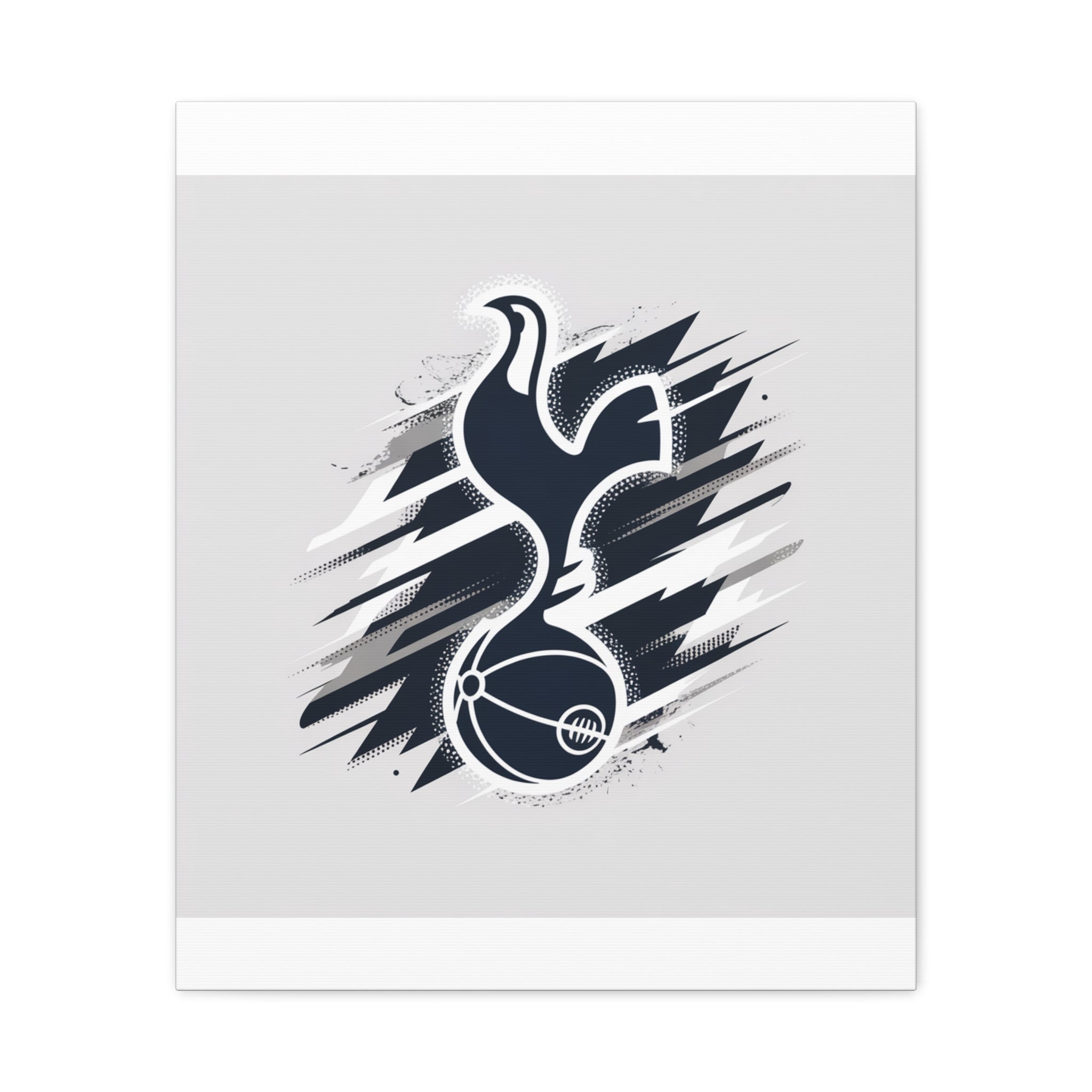 tottenham spurs fan unofficial Sporty Canvas Wall Art - Dynamic Tottenham Design