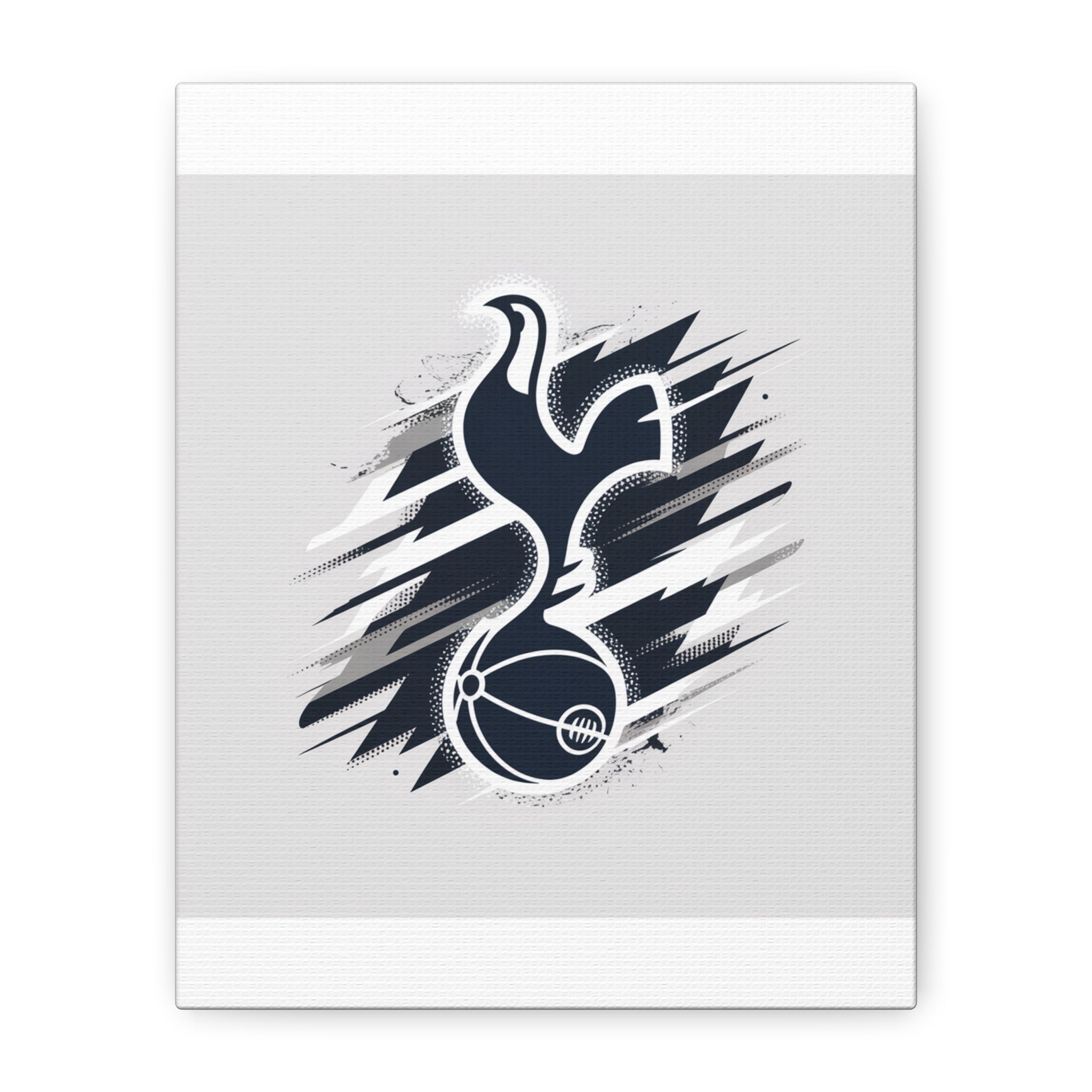 tottenham spurs fan unofficial Sporty Canvas Wall Art - Dynamic Tottenham Design