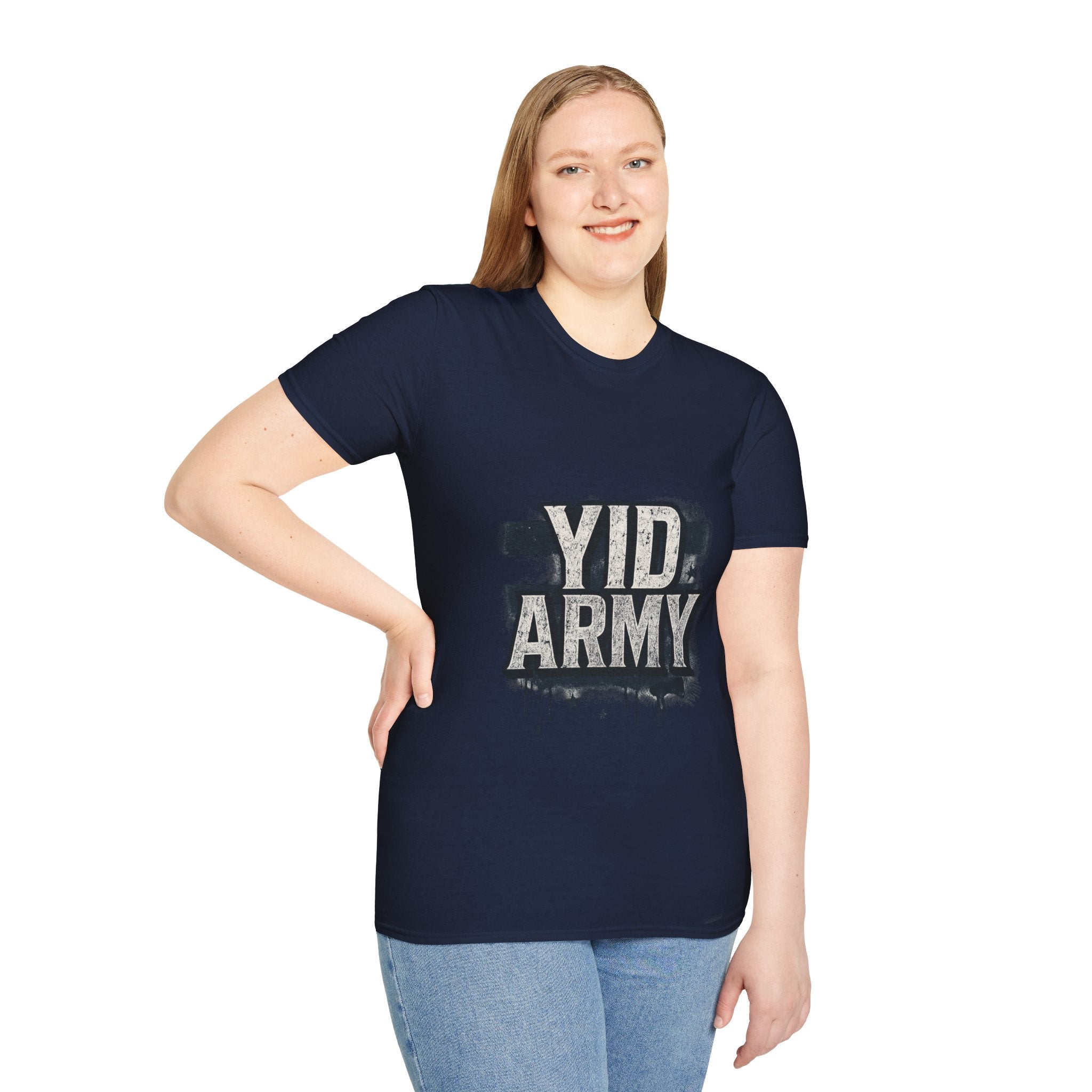 Yid Army Graphic T-Shirt — Distressed Urban Pride Tee