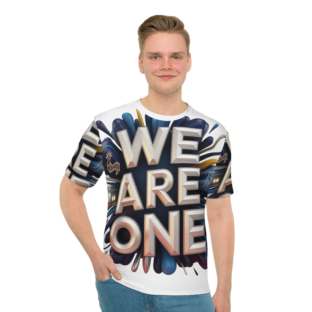 We are one tottenham spurs Men's Loose T-shirt (AOP)