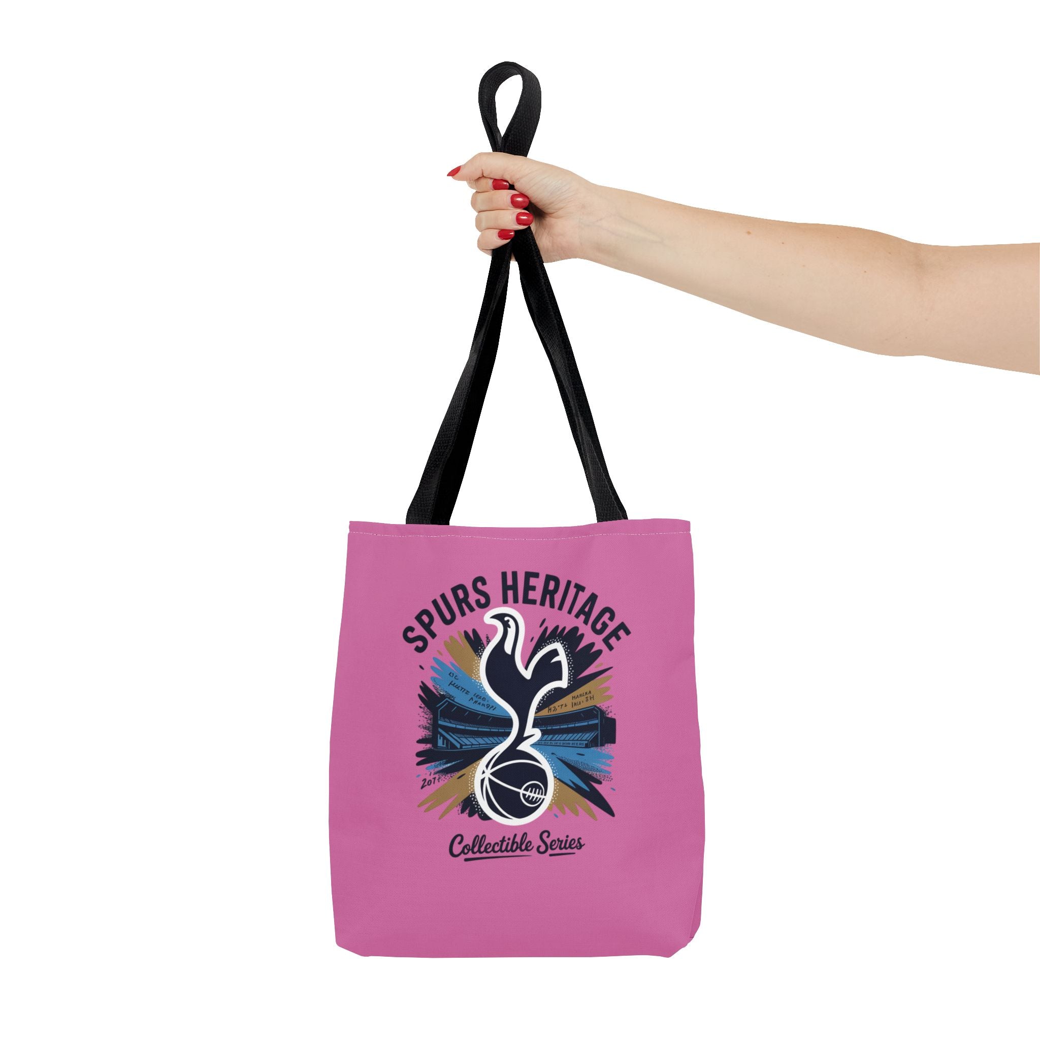 Spurs Heritage Tote Bag - Stylish AOP Design for Sports Fans
