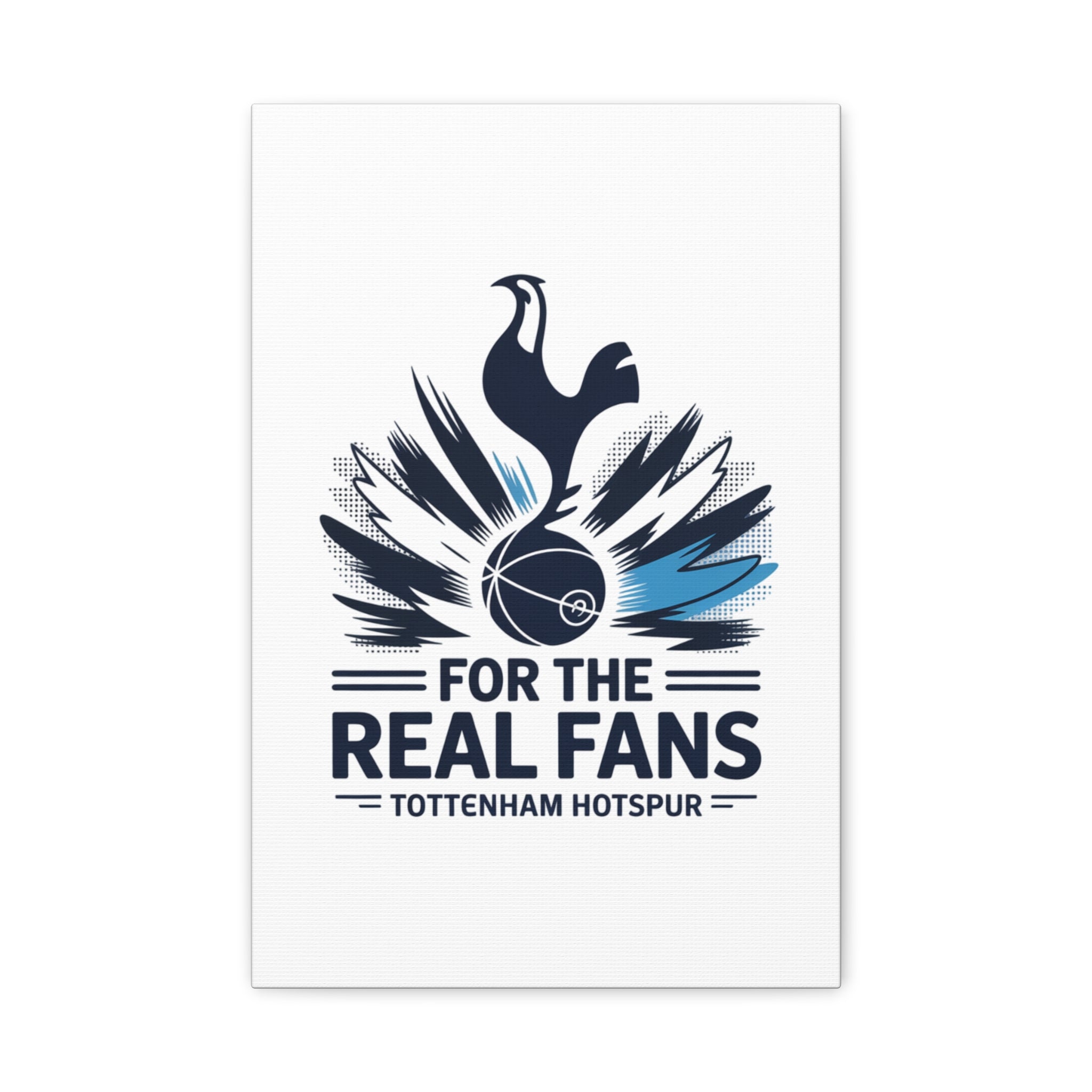 Tottenham Hotspur unofficial canvas abstract art portrat iCanvas Wall Art - For the Real Fans