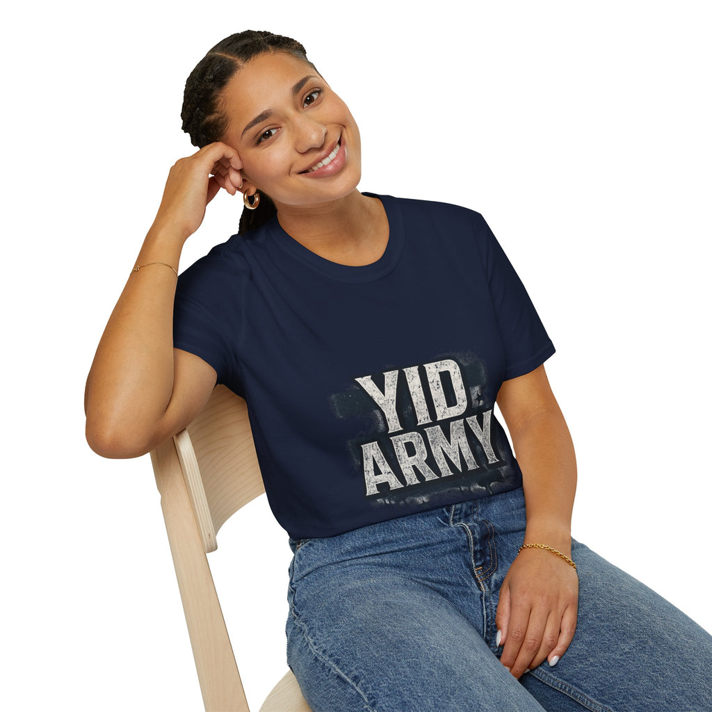Yid Army Graphic T-Shirt — Distressed Urban Pride Tee