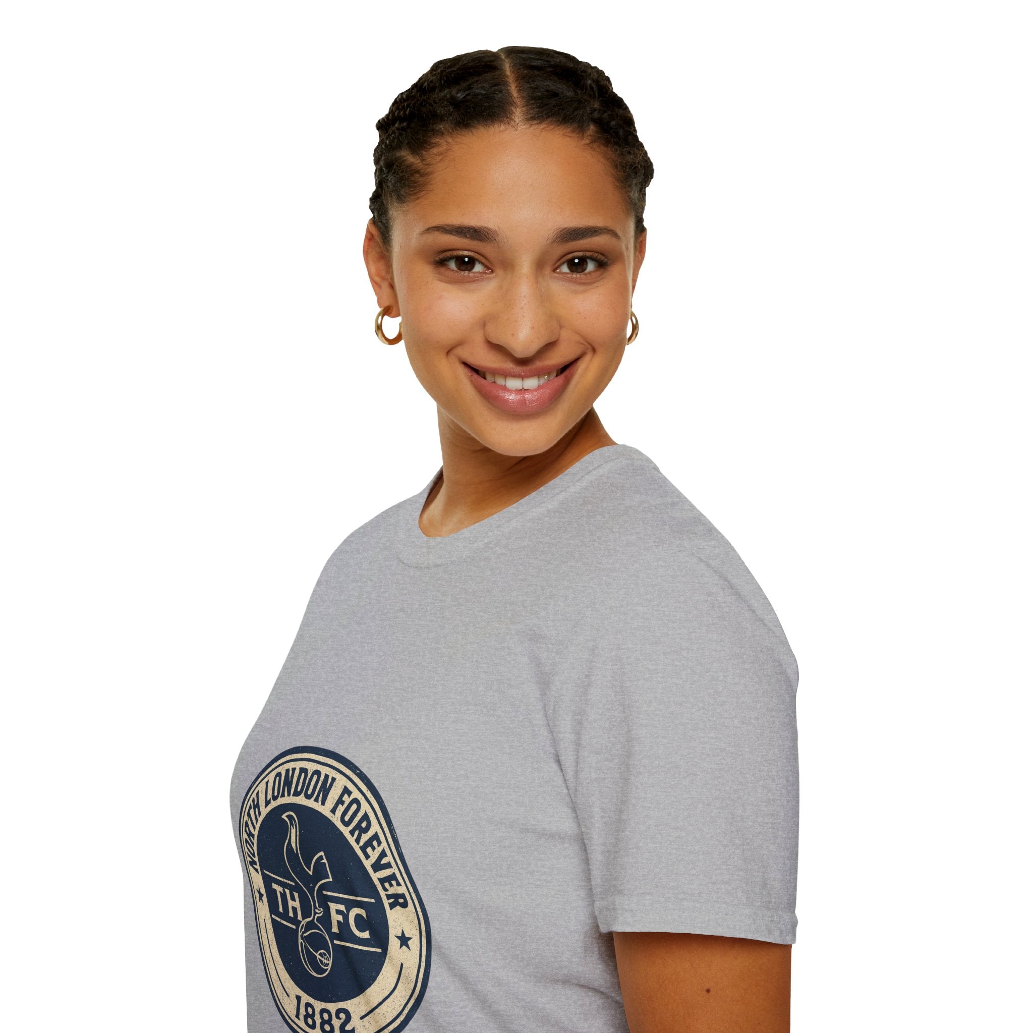 North London Forever FC Crest T-Shirt — Retro Tottenham Emblem Tee 1882