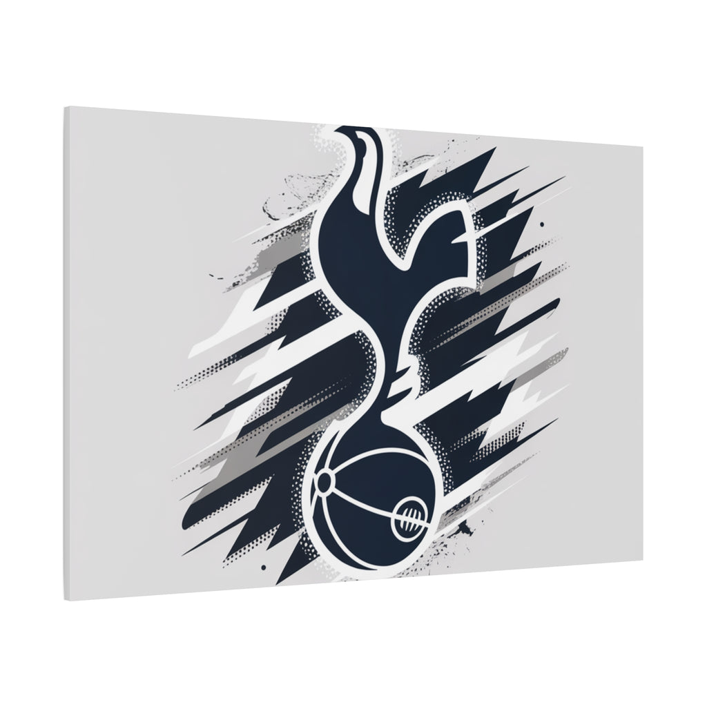 tottenham spurs fan unofficial Sporty Canvas Wall Art - Dynamic Tottenham Design