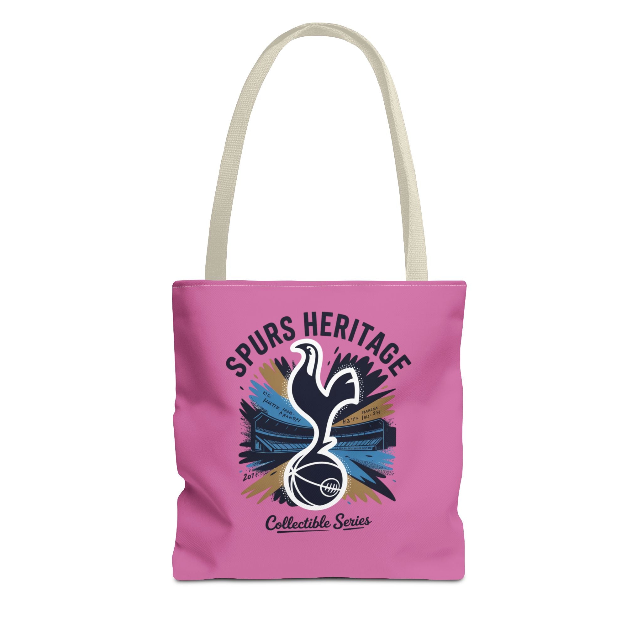 Spurs Heritage Tote Bag - Stylish AOP Design for Sports Fans
