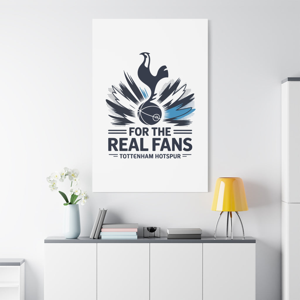 Tottenham Hotspur unofficial canvas abstract art portrat iCanvas Wall Art - For the Real Fans