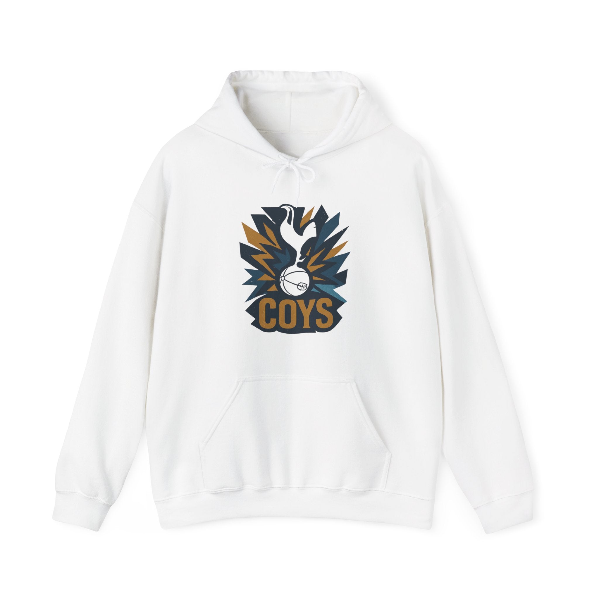 spurs COYS Soccer Hoodie — Retro Cockerel Football Crest Pullover