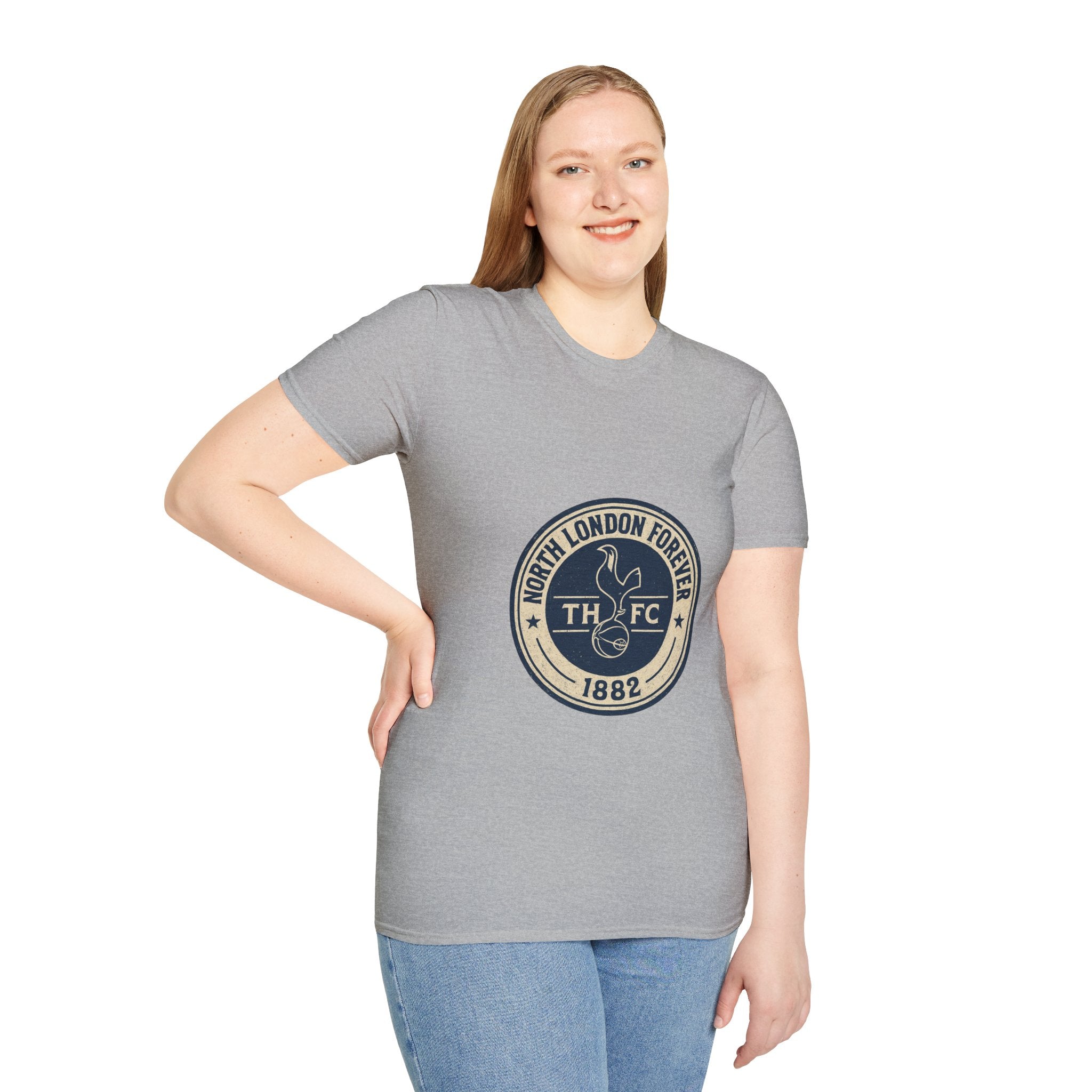 North London Forever FC Crest T-Shirt — Retro Tottenham Emblem Tee 1882