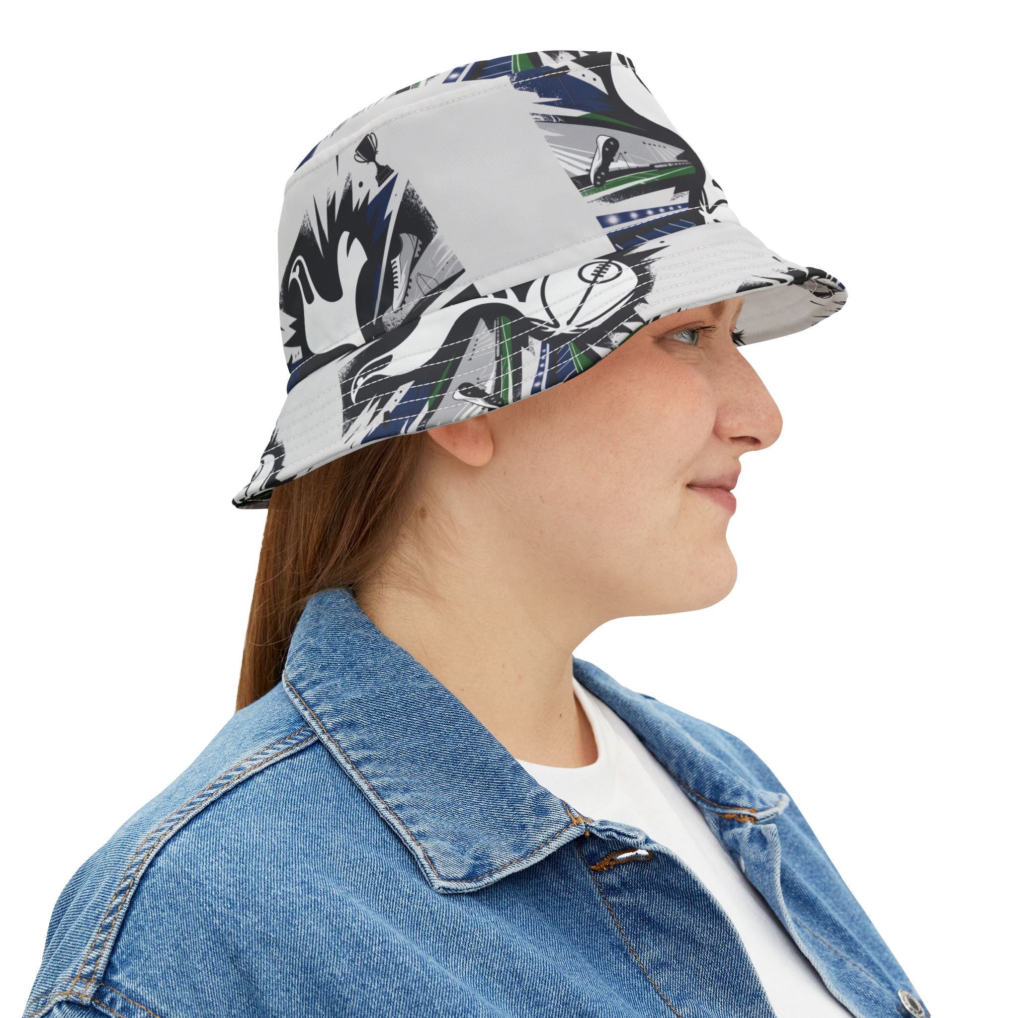Bucket Hat - Tottenham Spurs Fans Stylish Graphic Bucket Hat for Trendsetters