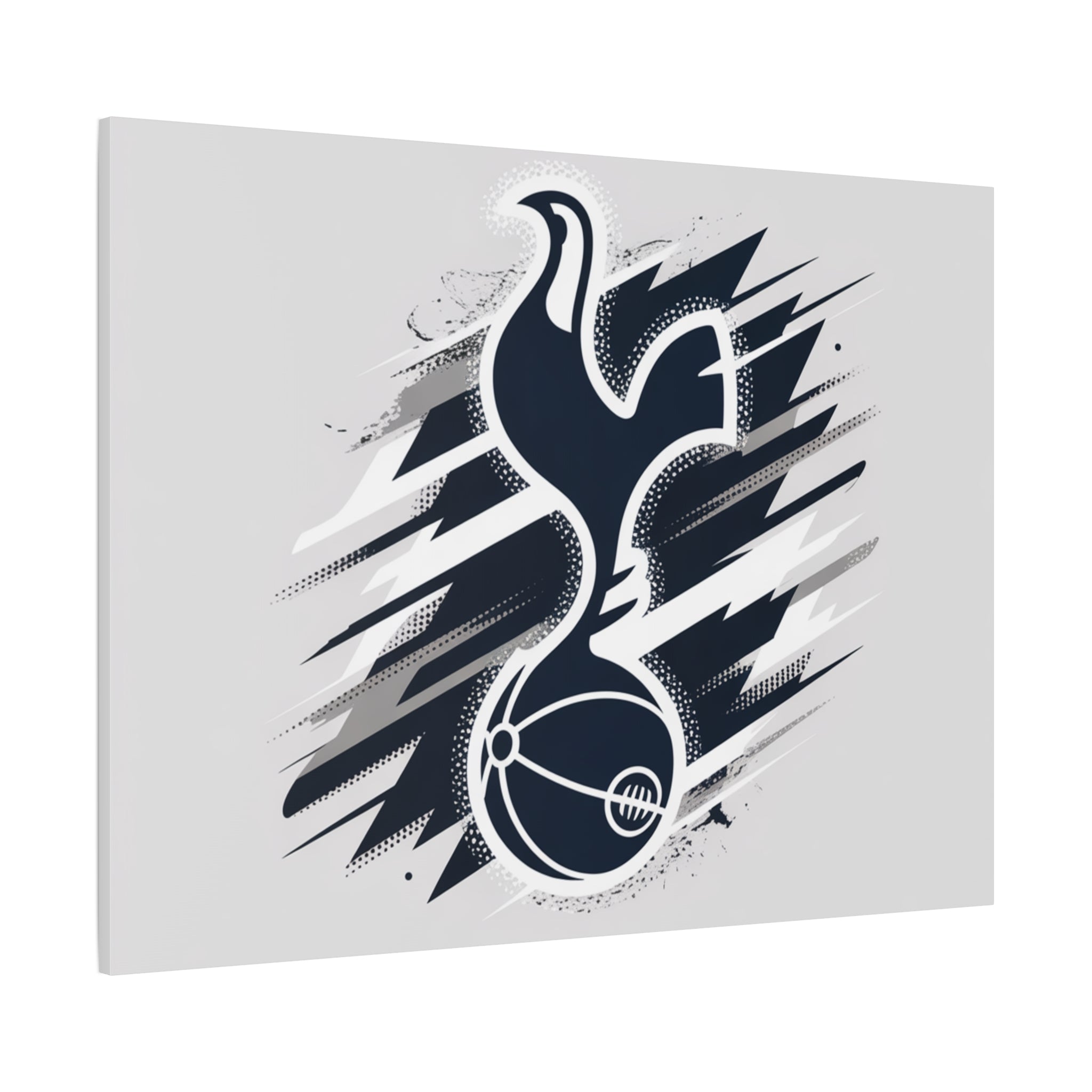 tottenham spurs fan unofficial Sporty Canvas Wall Art - Dynamic Tottenham Design