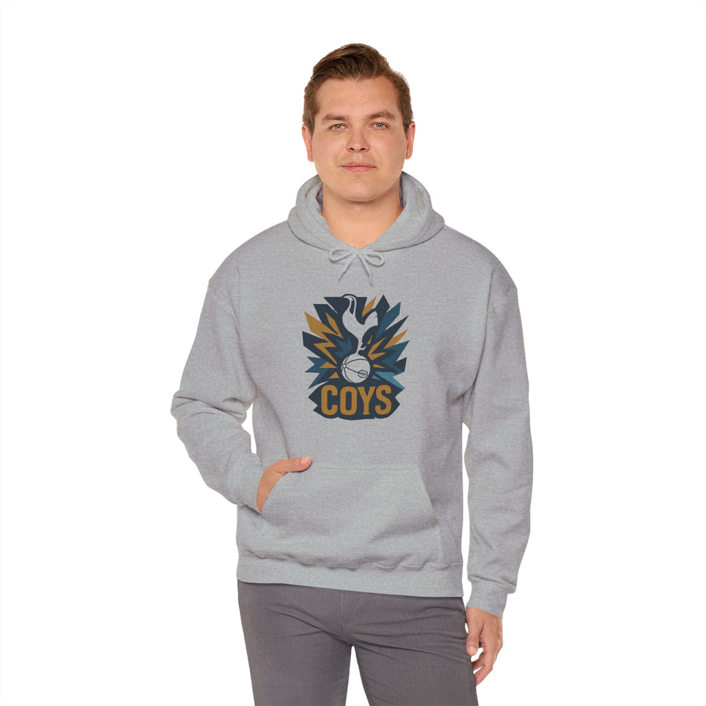 spurs COYS Soccer Hoodie — Retro Cockerel Football Crest Pullover