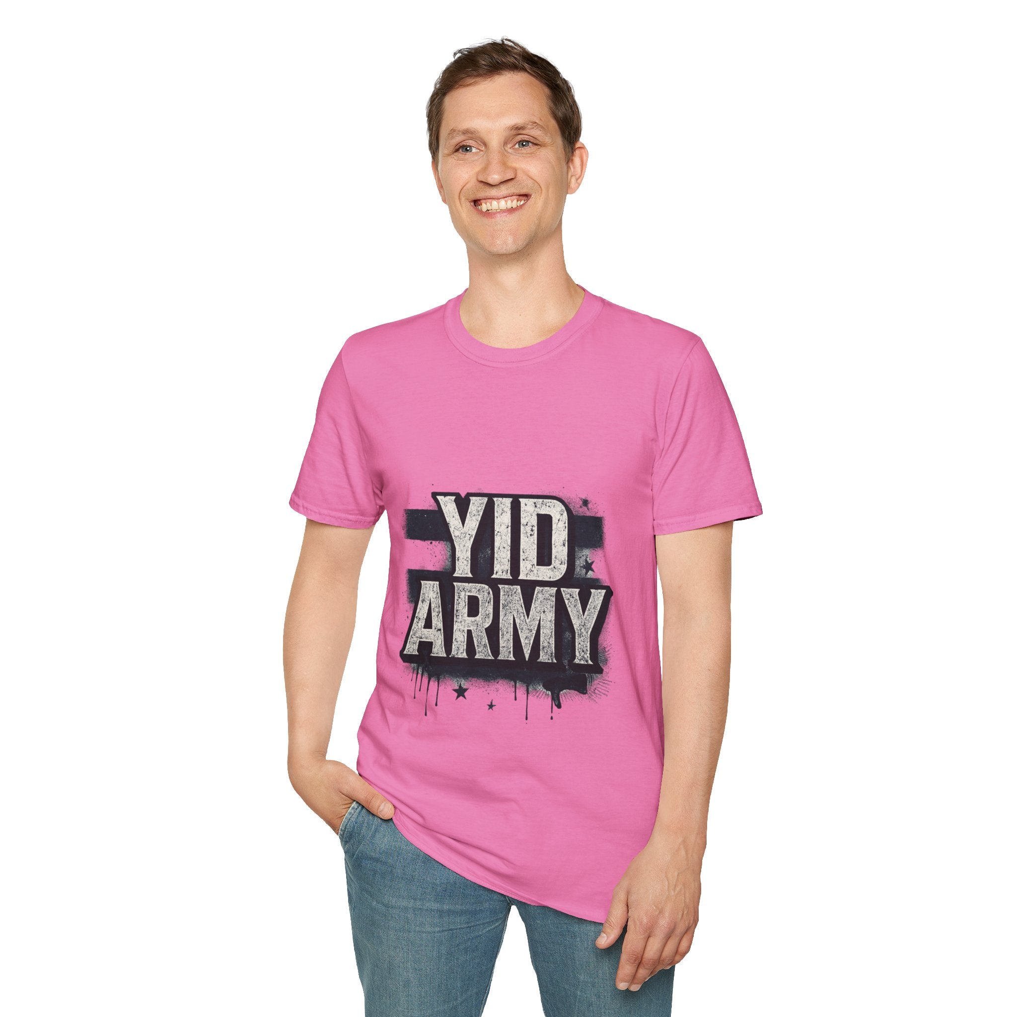 Yid Army Graphic T-Shirt — Distressed Urban Pride Tee