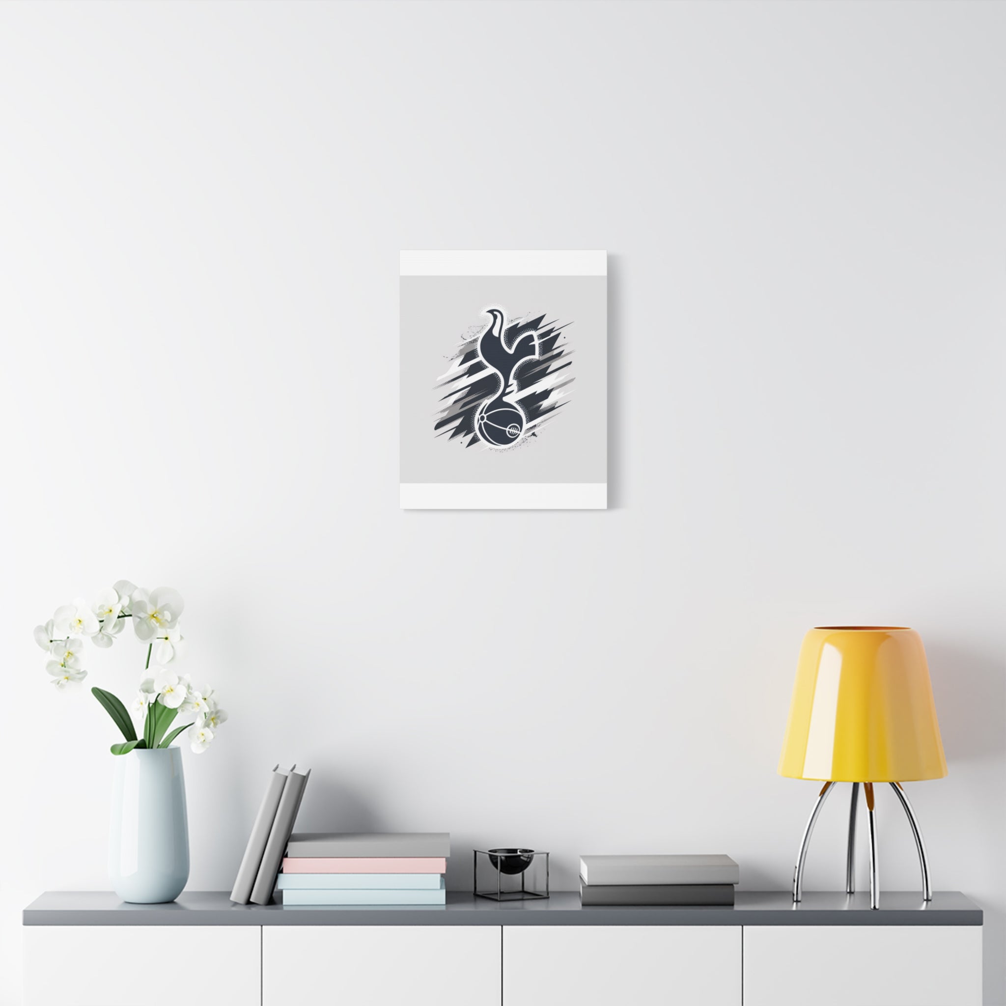 tottenham spurs fan unofficial Sporty Canvas Wall Art - Dynamic Tottenham Design