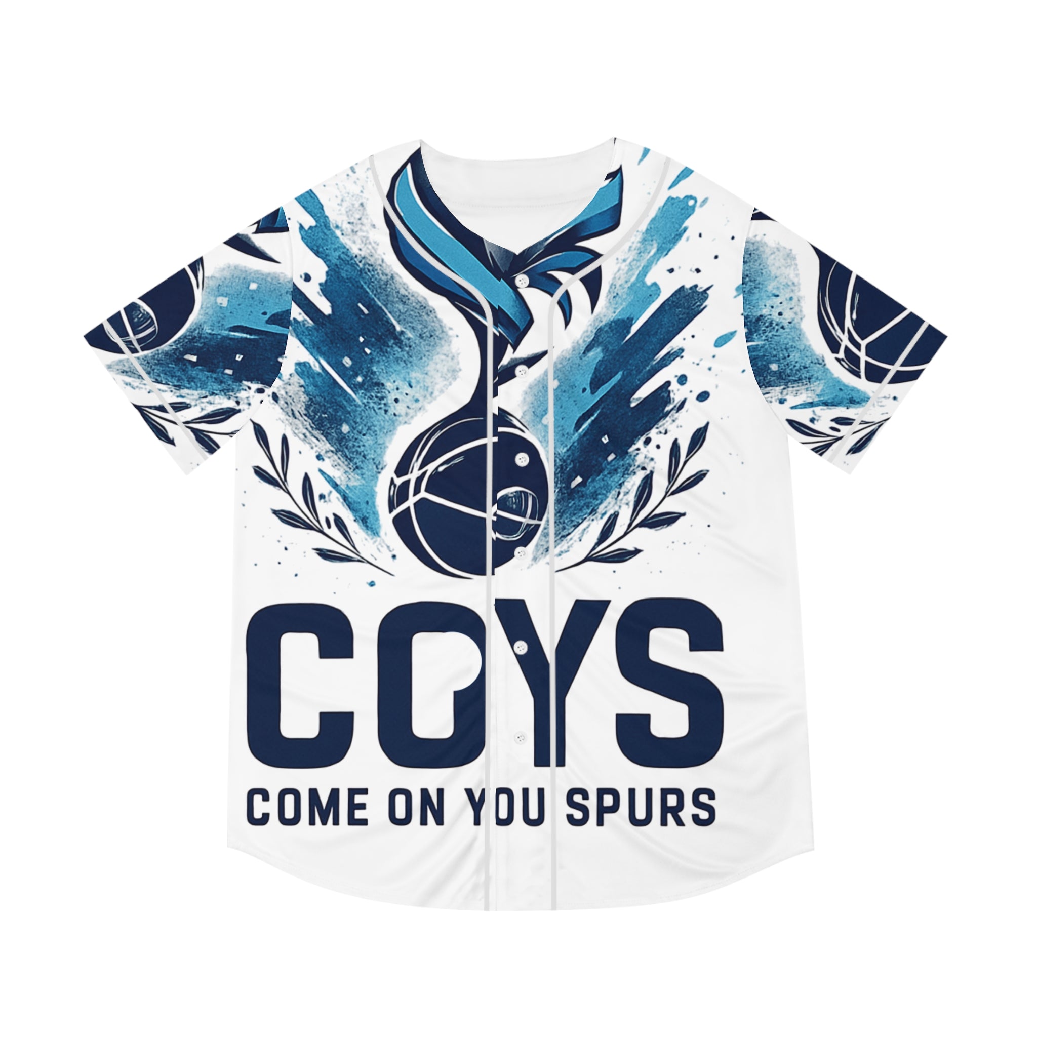 COYS Baseball Jersey – Come On You Spurs Tottenham Fan Jersey