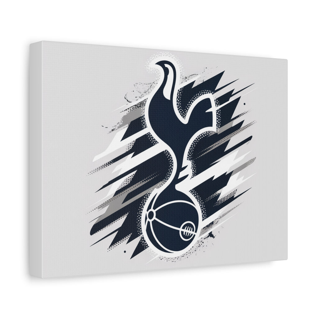 tottenham spurs fan unofficial Sporty Canvas Wall Art - Dynamic Tottenham Design