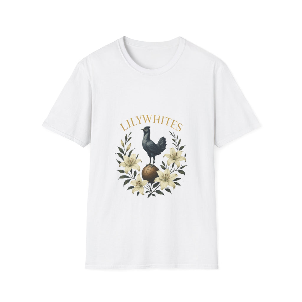 spurs cockerel — 'Lilywhites' Floral Farmhouse Tee