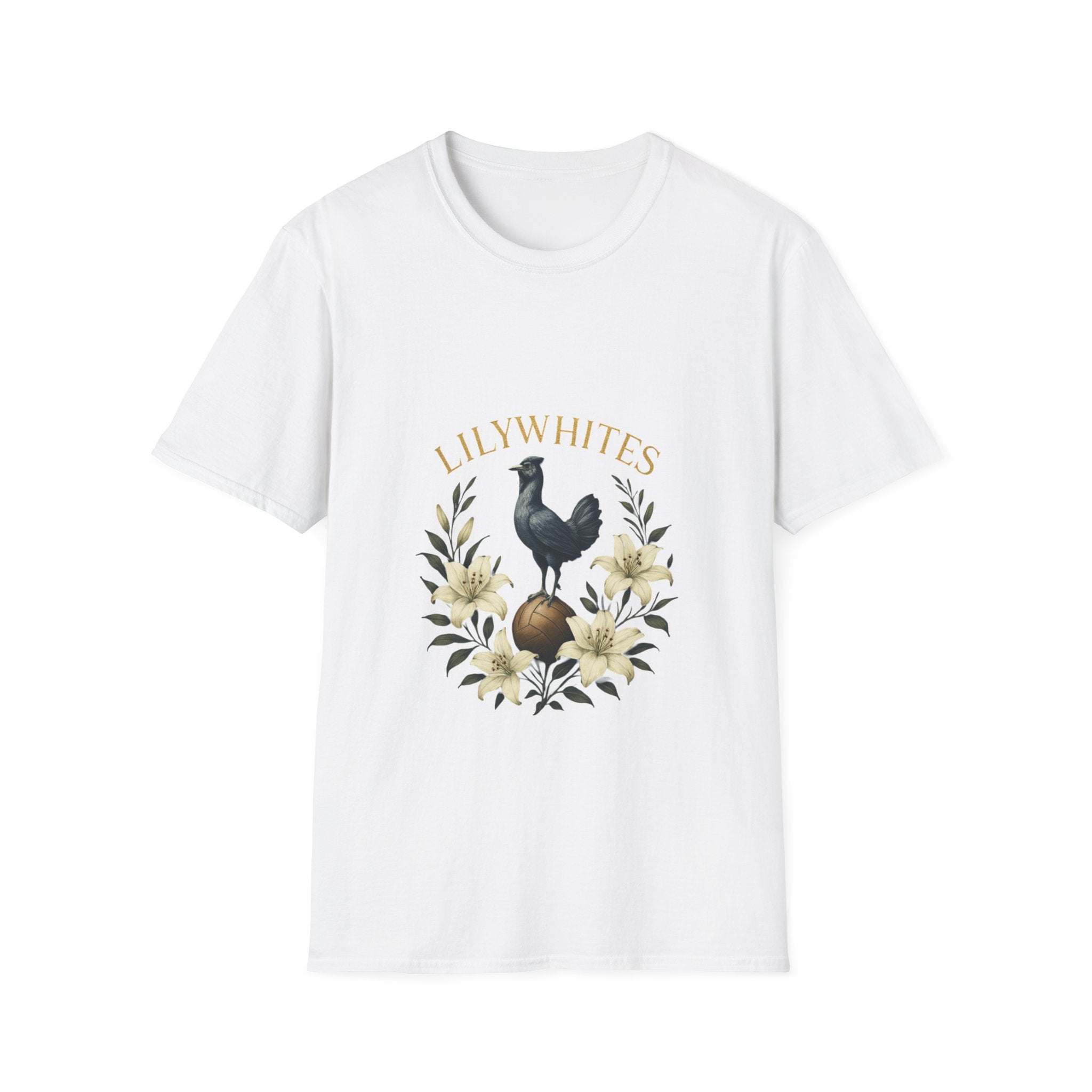 spurs cockerel — 'Lilywhites' Floral Farmhouse Tee