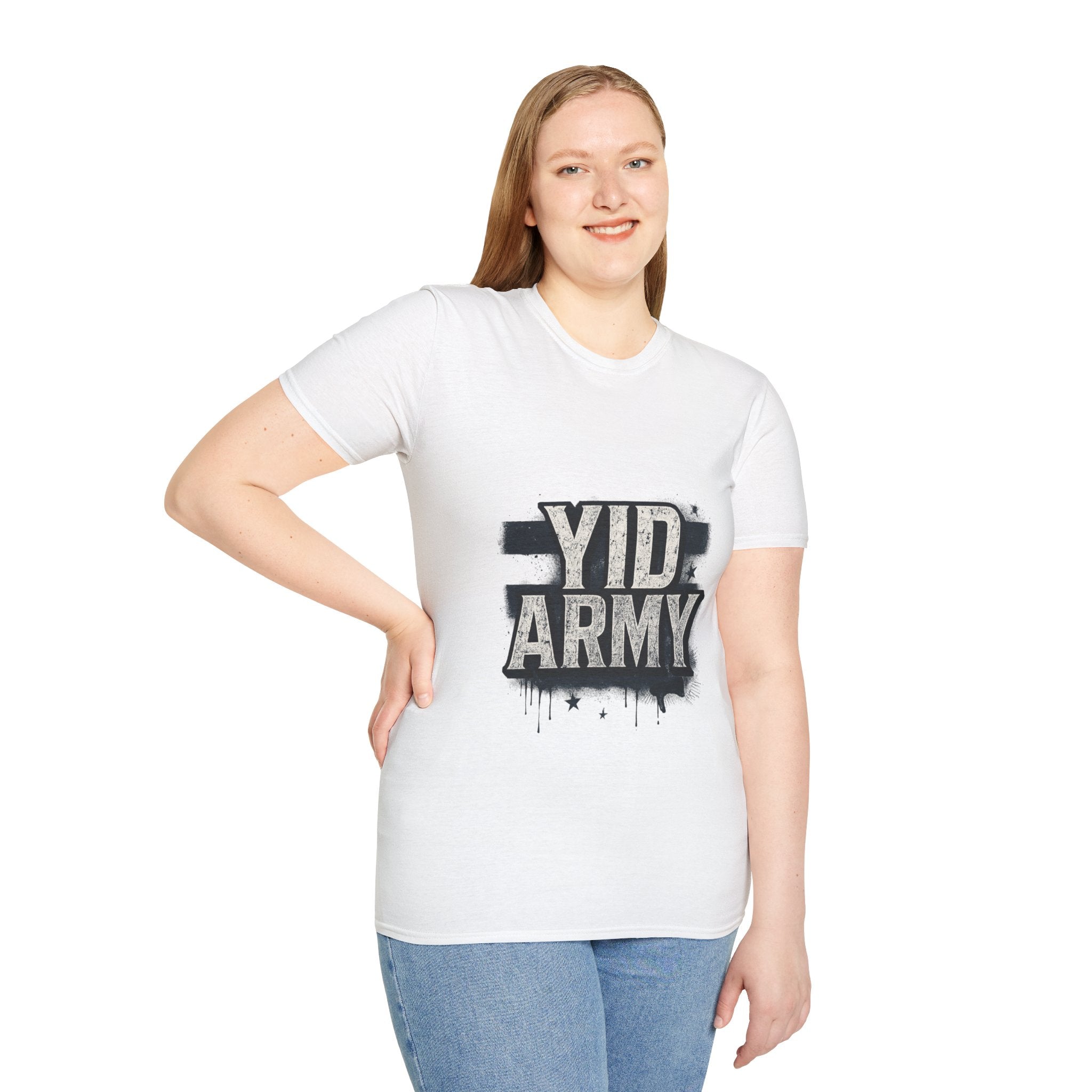 Yid Army Graphic T-Shirt — Distressed Urban Pride Tee