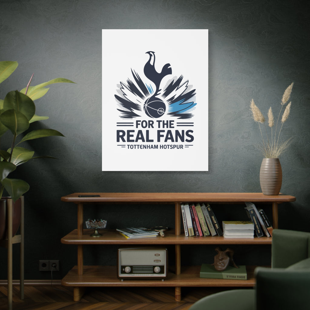 Tottenham Hotspur unofficial canvas abstract art portrat iCanvas Wall Art - For the Real Fans