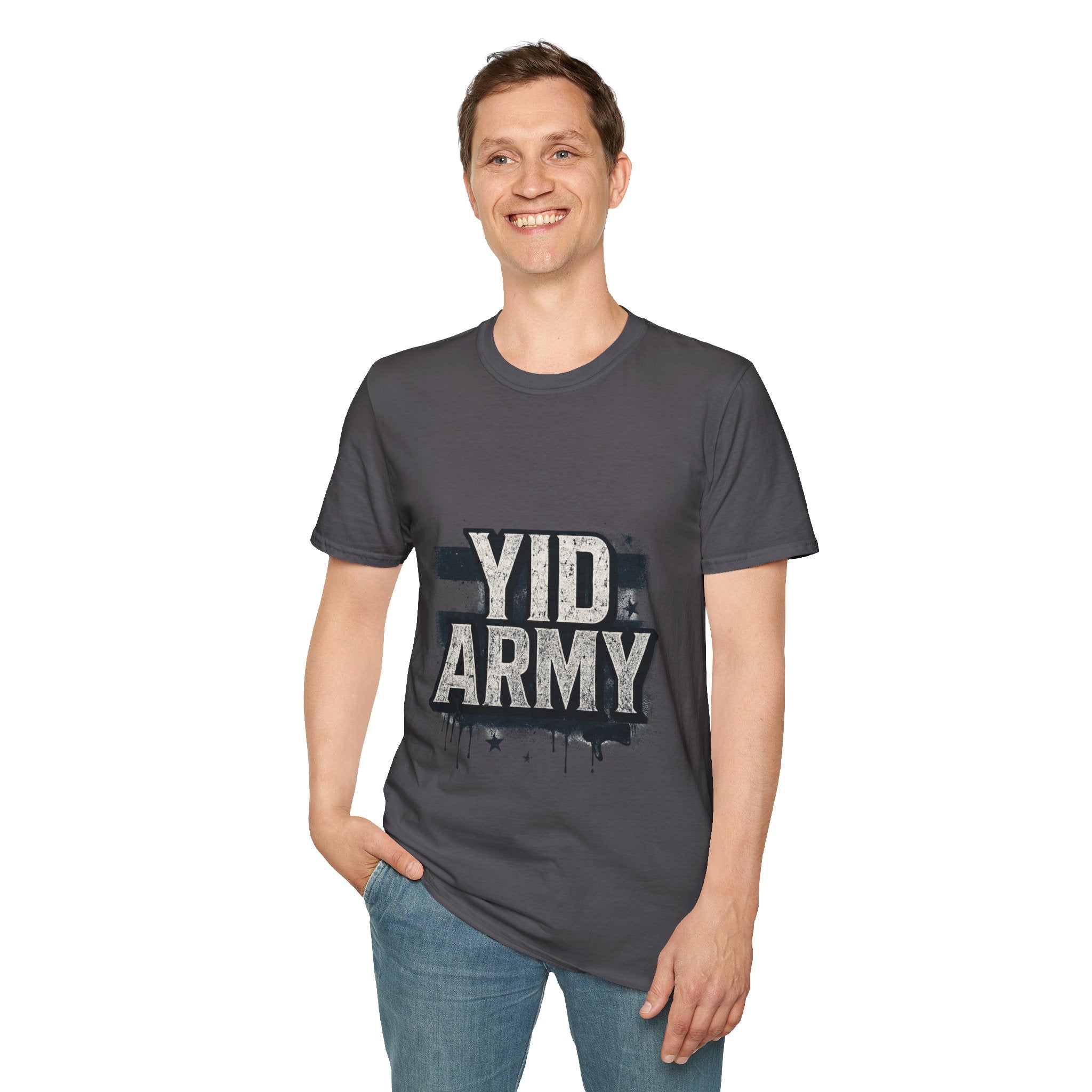Yid Army Graphic T-Shirt — Distressed Urban Pride Tee