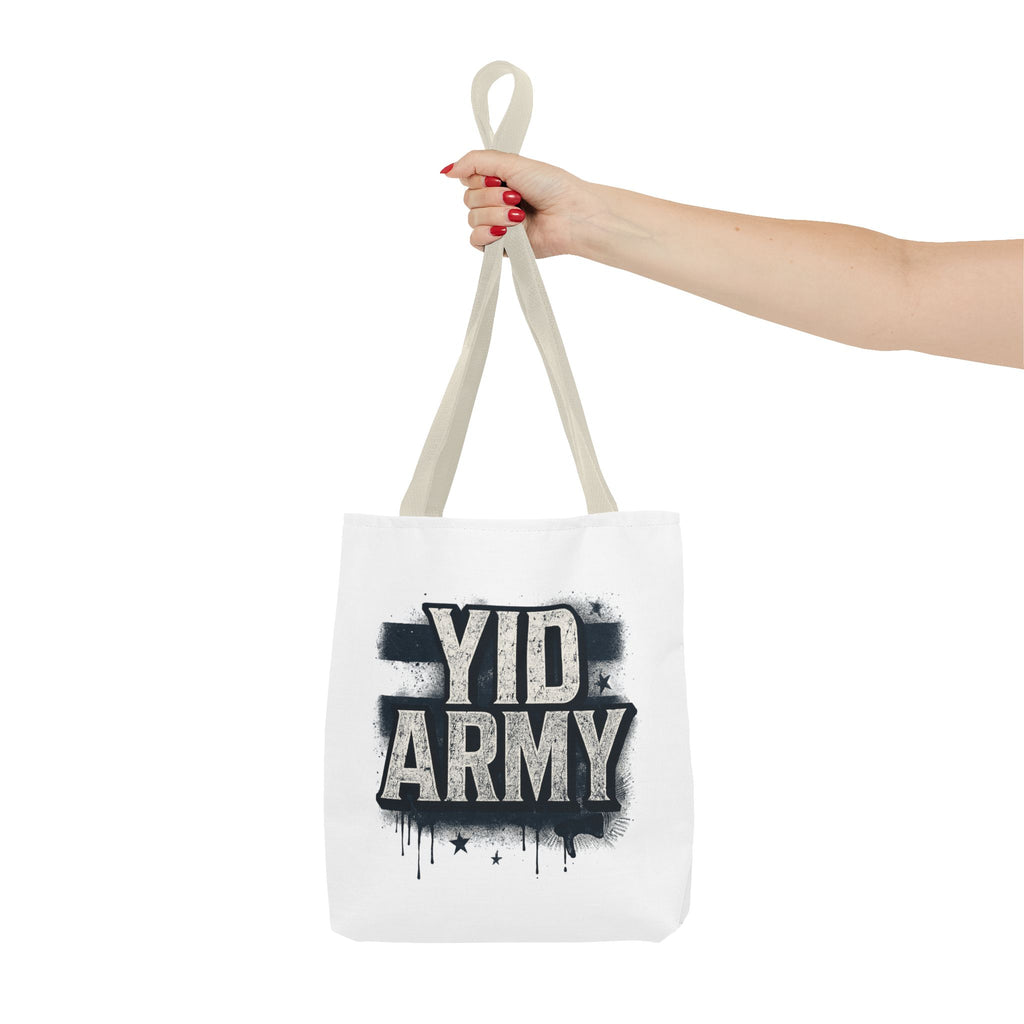 Yid Army Tote Bag – Urban Graffiti Jewish Pride Canvas Tote