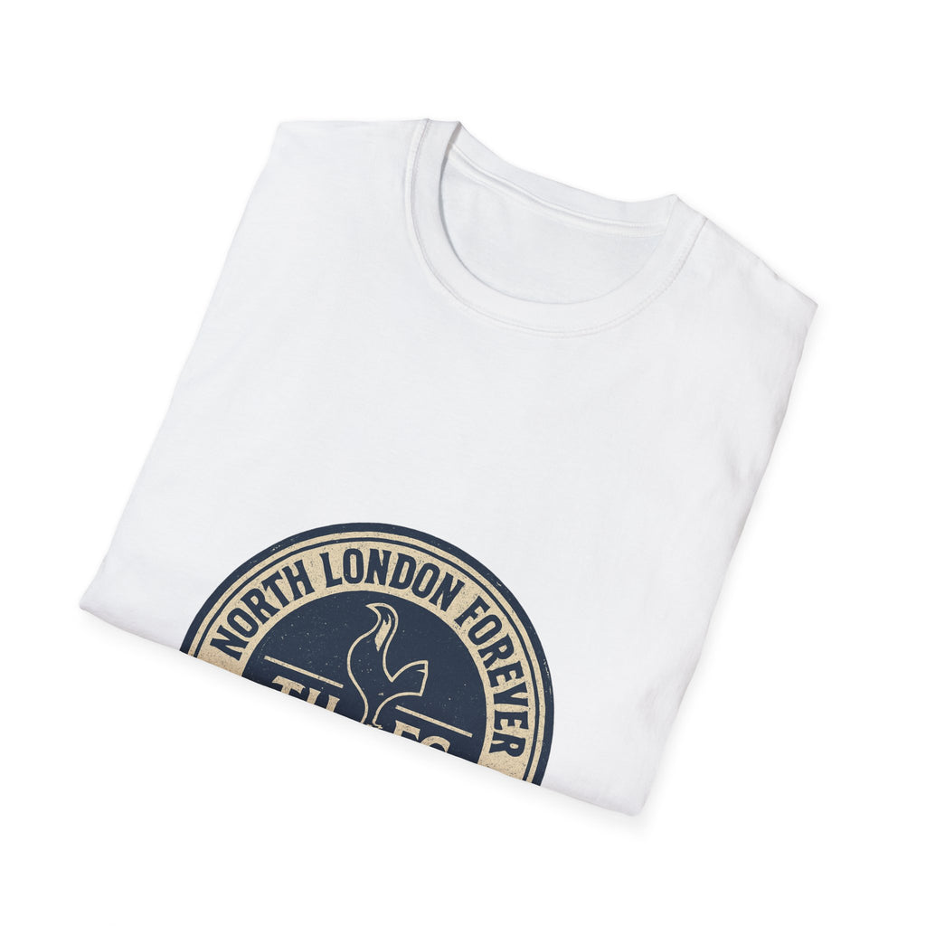 North London Forever FC Crest T-Shirt — Retro Tottenham Emblem Tee 1882