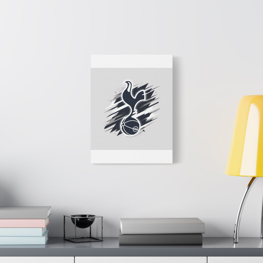tottenham spurs fan unofficial Sporty Canvas Wall Art - Dynamic Tottenham Design
