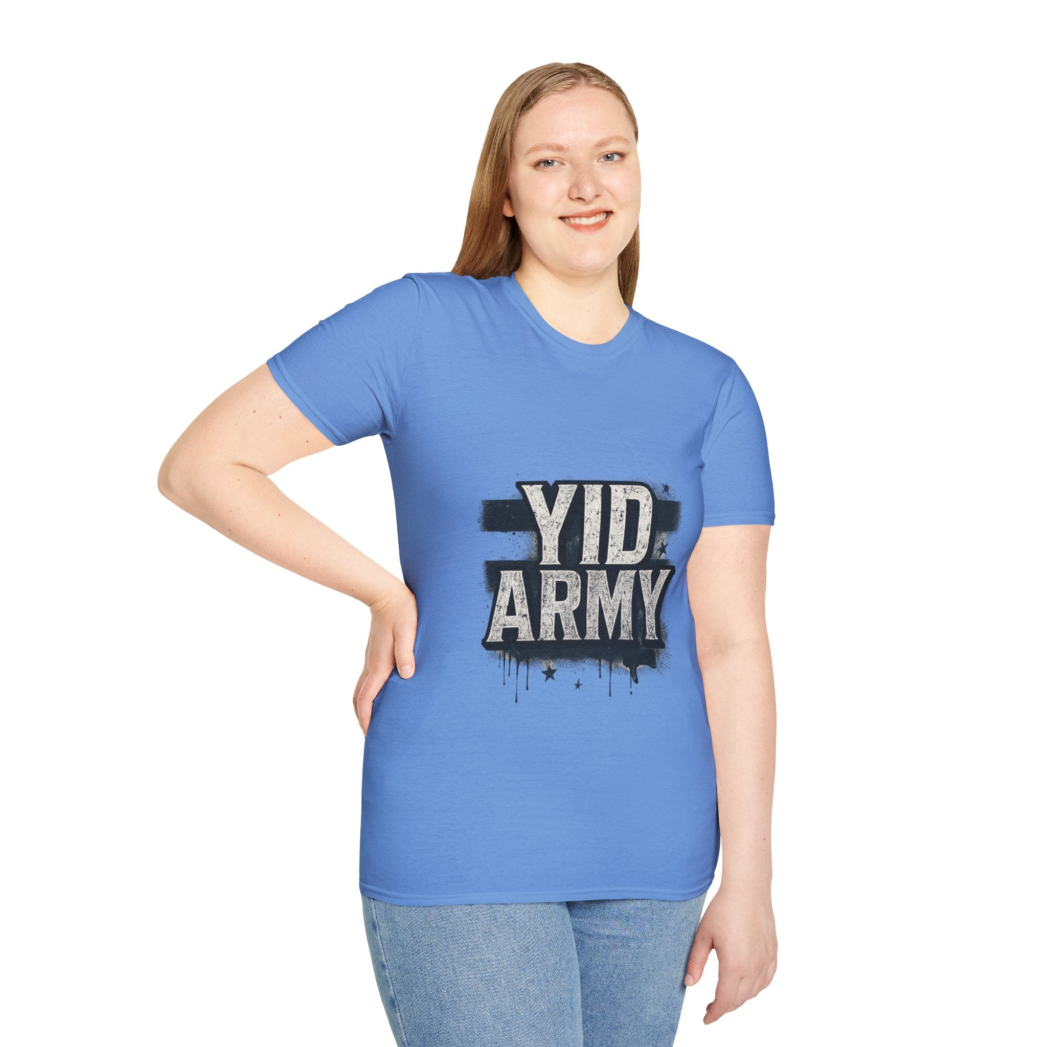 Yid Army Graphic T-Shirt — Distressed Urban Pride Tee