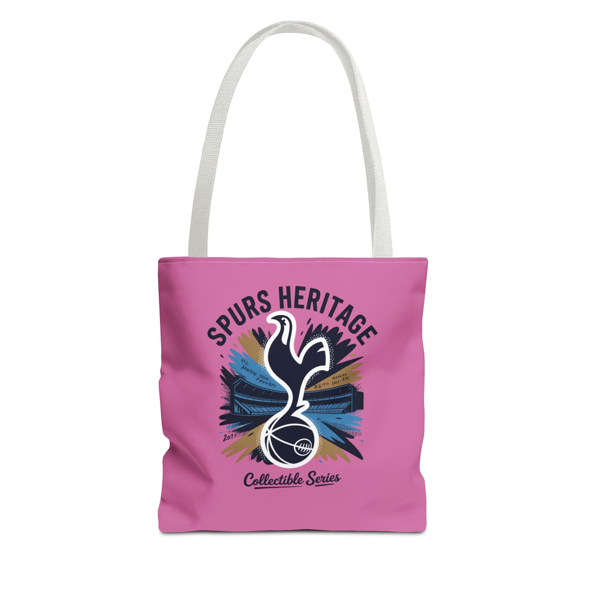 Spurs Heritage Tote Bag - Stylish AOP Design for Sports Fans