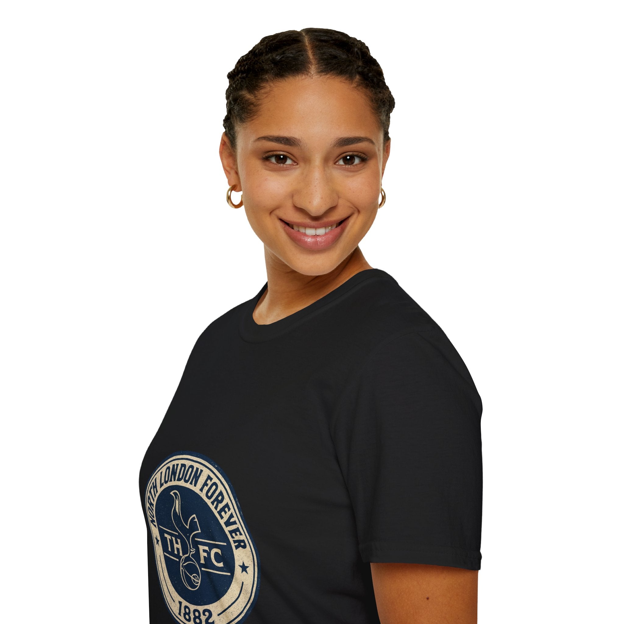 North London Forever FC Crest T-Shirt — Retro Tottenham Emblem Tee 1882