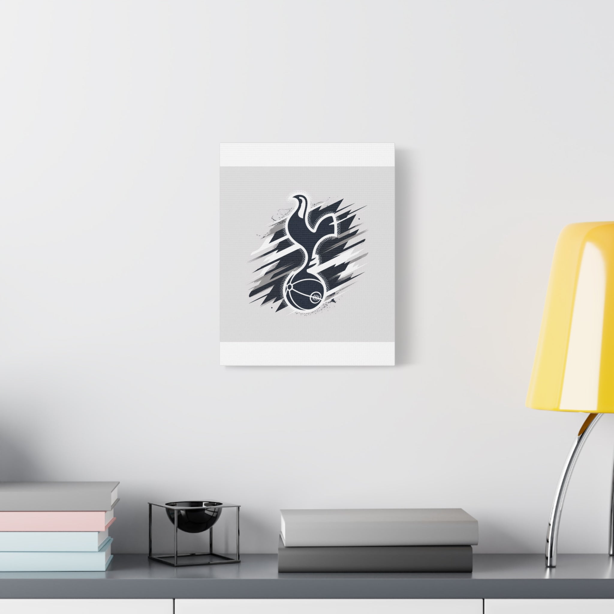 tottenham spurs fan unofficial Sporty Canvas Wall Art - Dynamic Tottenham Design